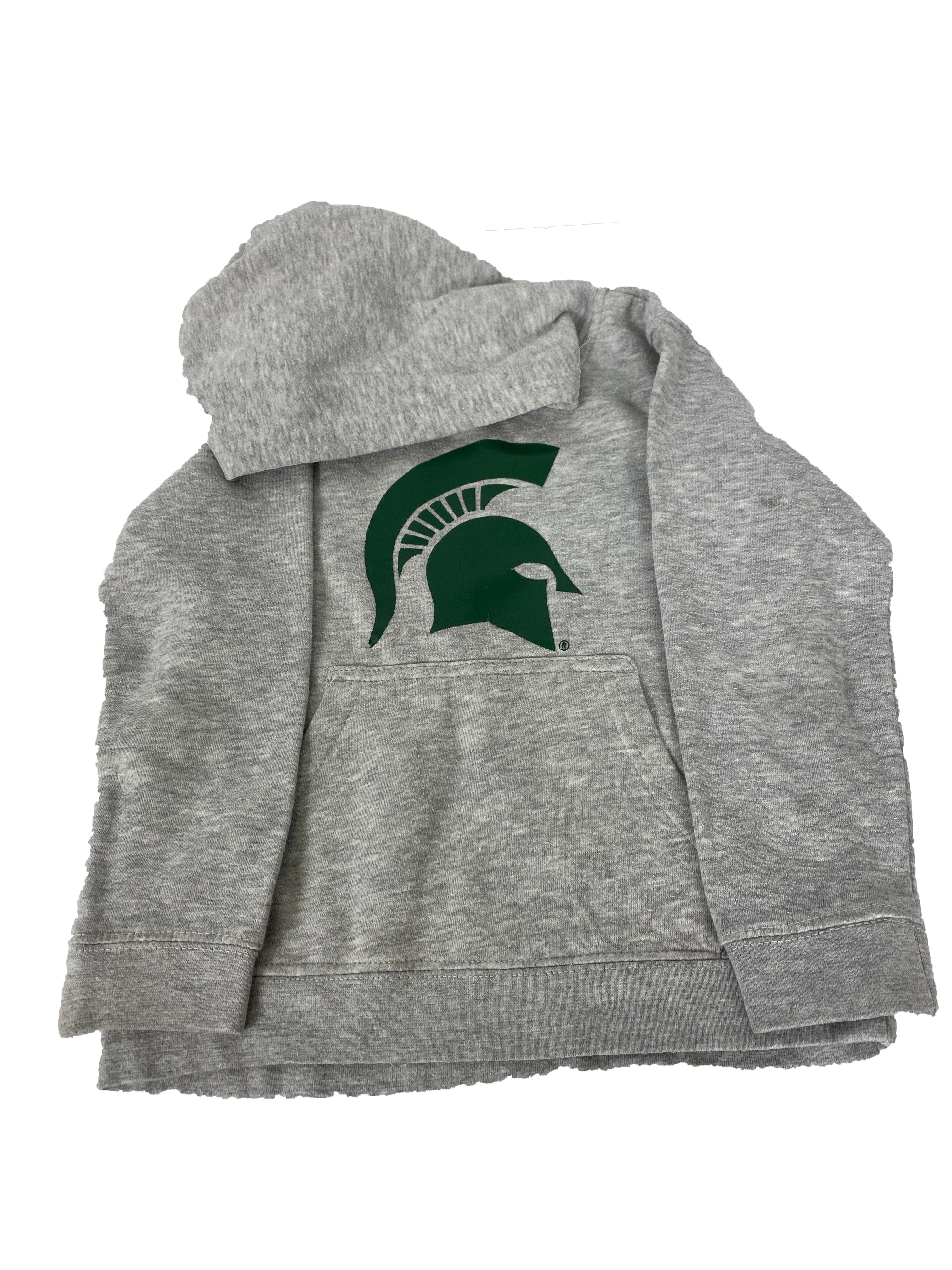 MSU Grey Hoodie Children's Size S