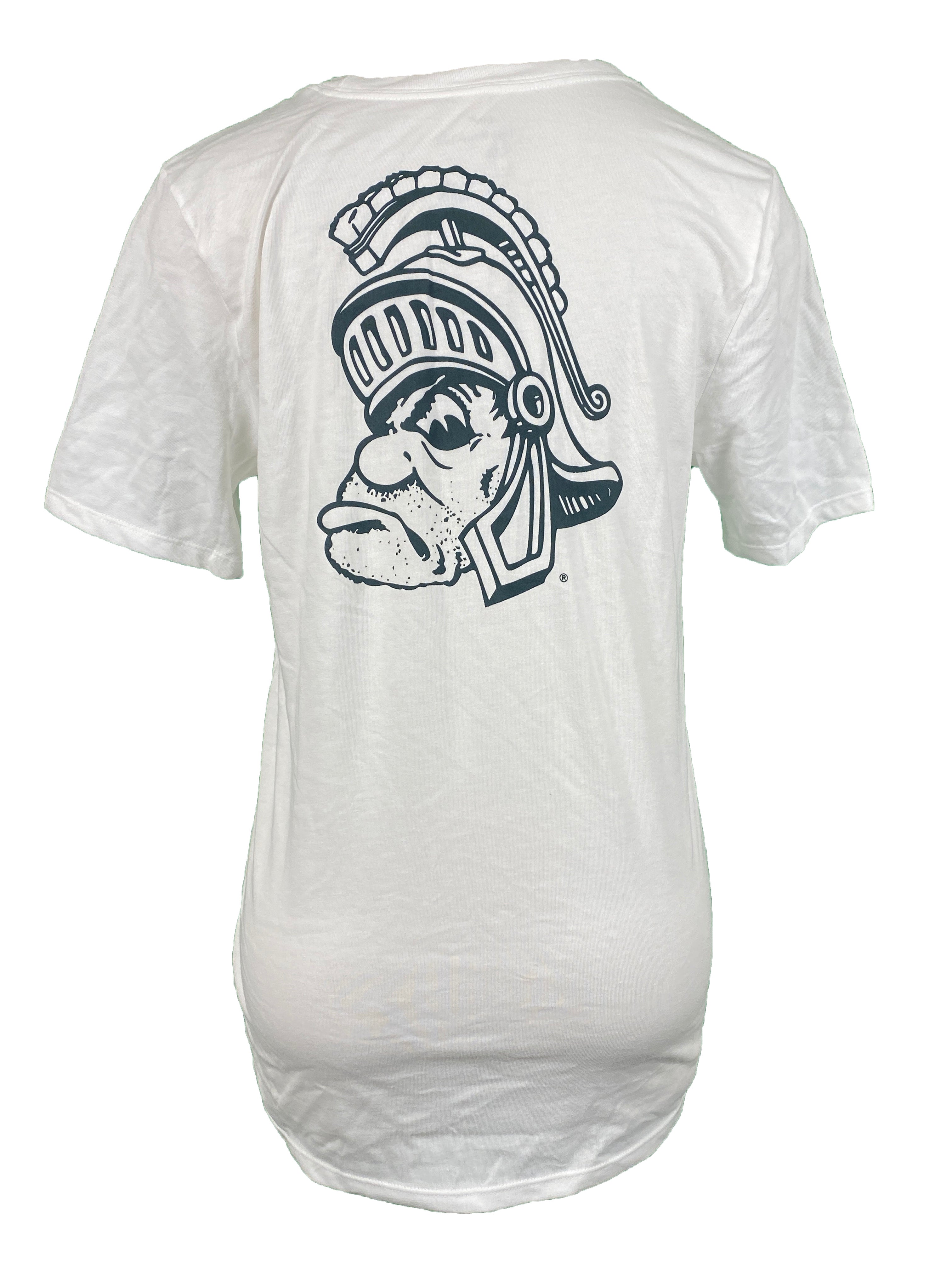MSU Izzone White Nike T-Shirt Unisex Size S