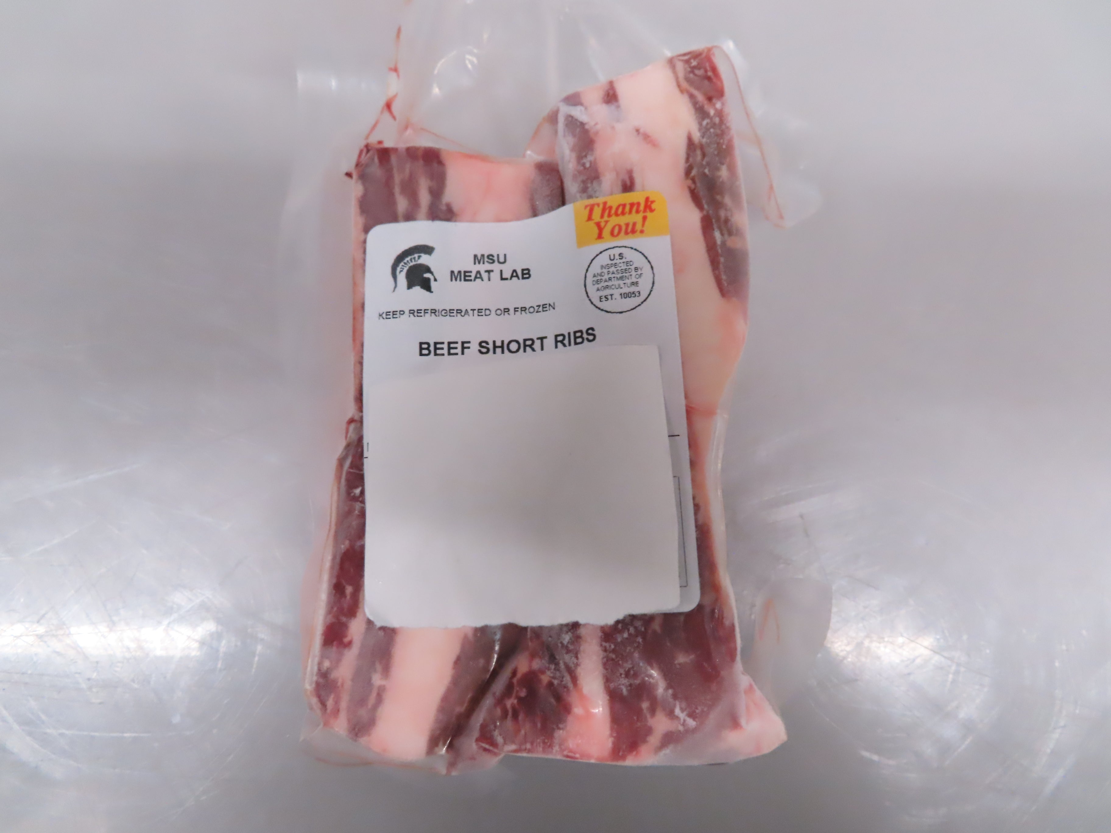 MSU Meat Labs Beef Short Ribs