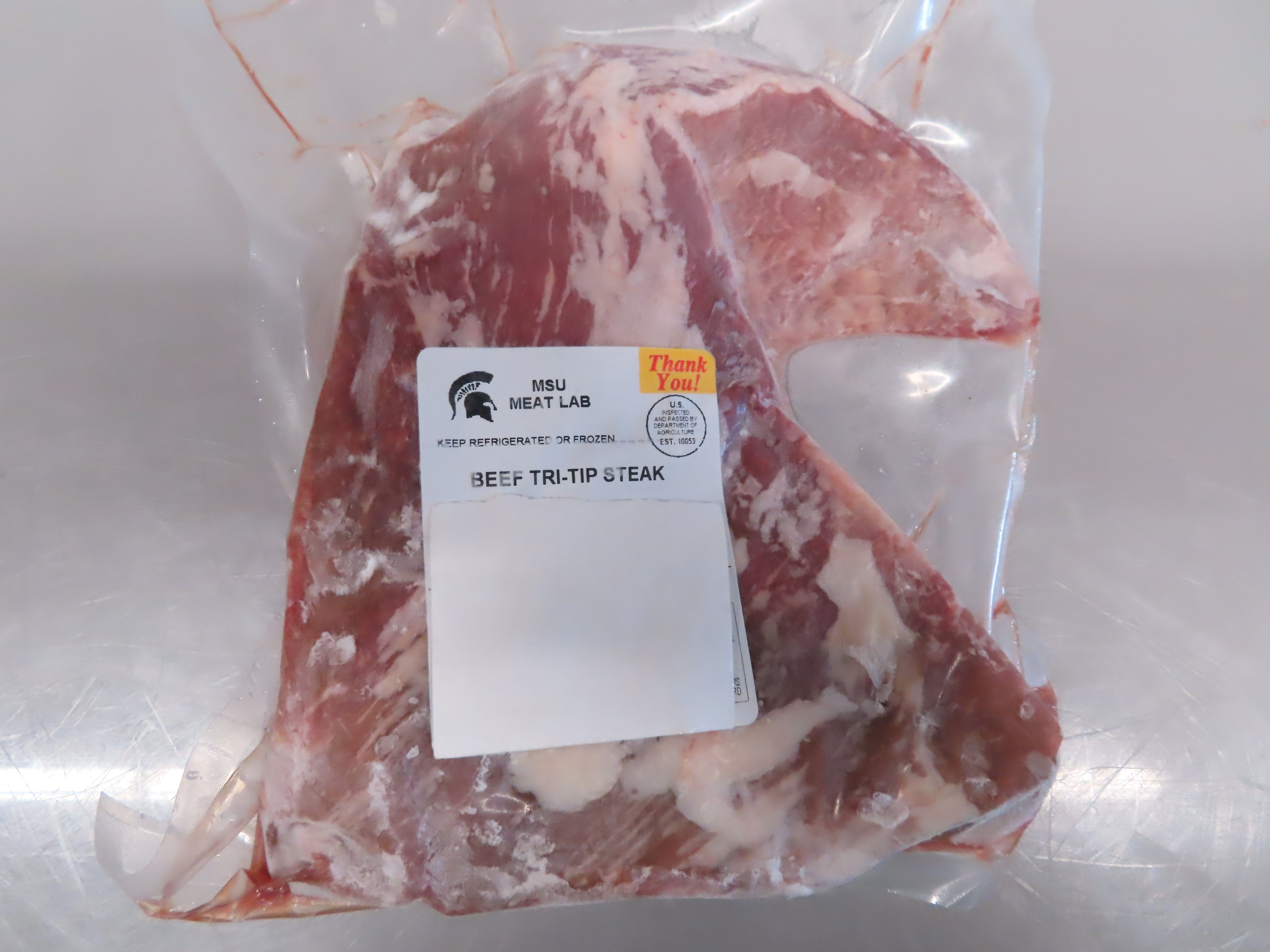 MSU Meat Labs Beef Tri-Tip Steak