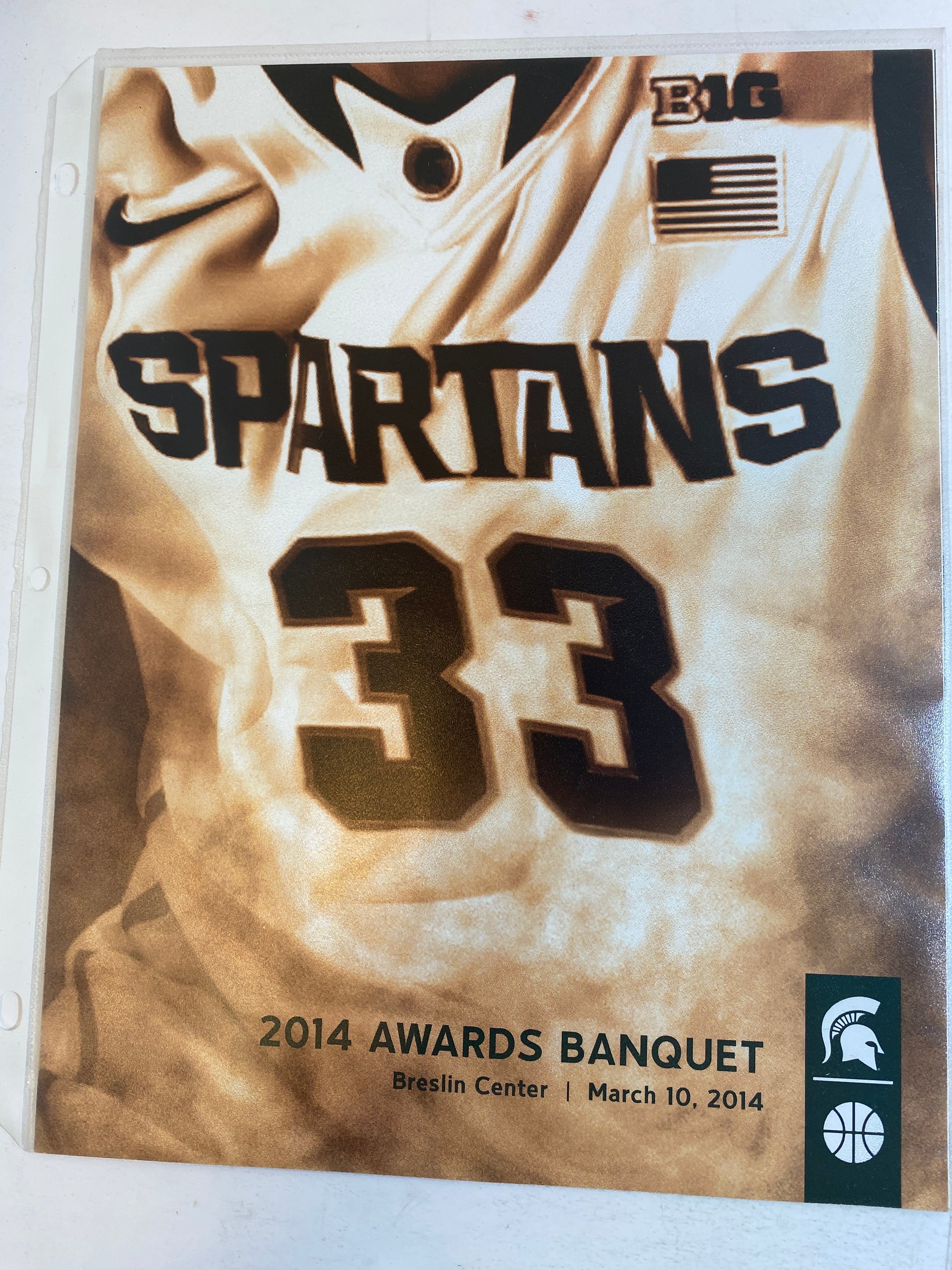 MSU Michigan State Basketball Awards Banquet Program Lot 2004-2015