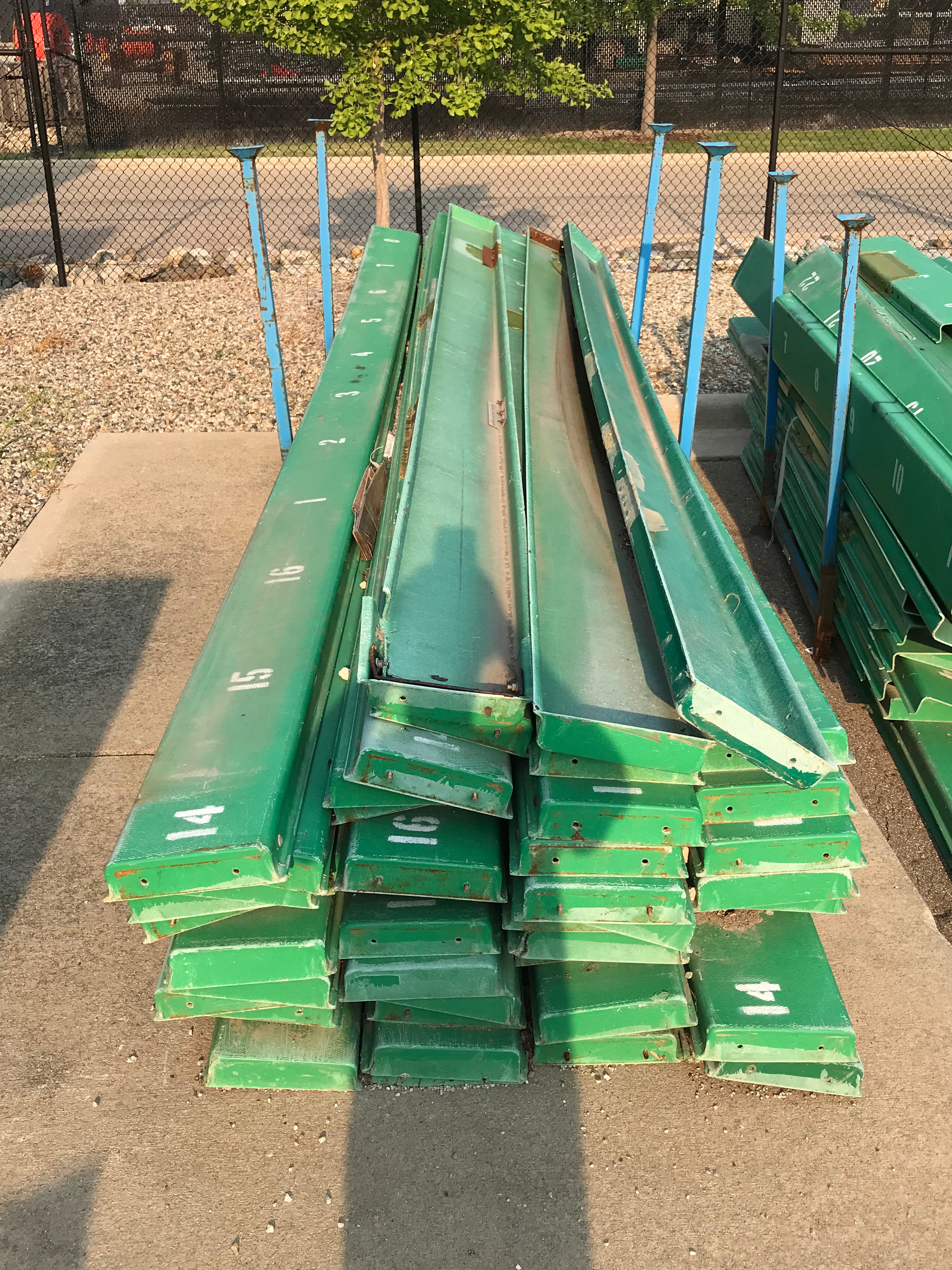 MSU Munn Ice Hockey Arena Benches