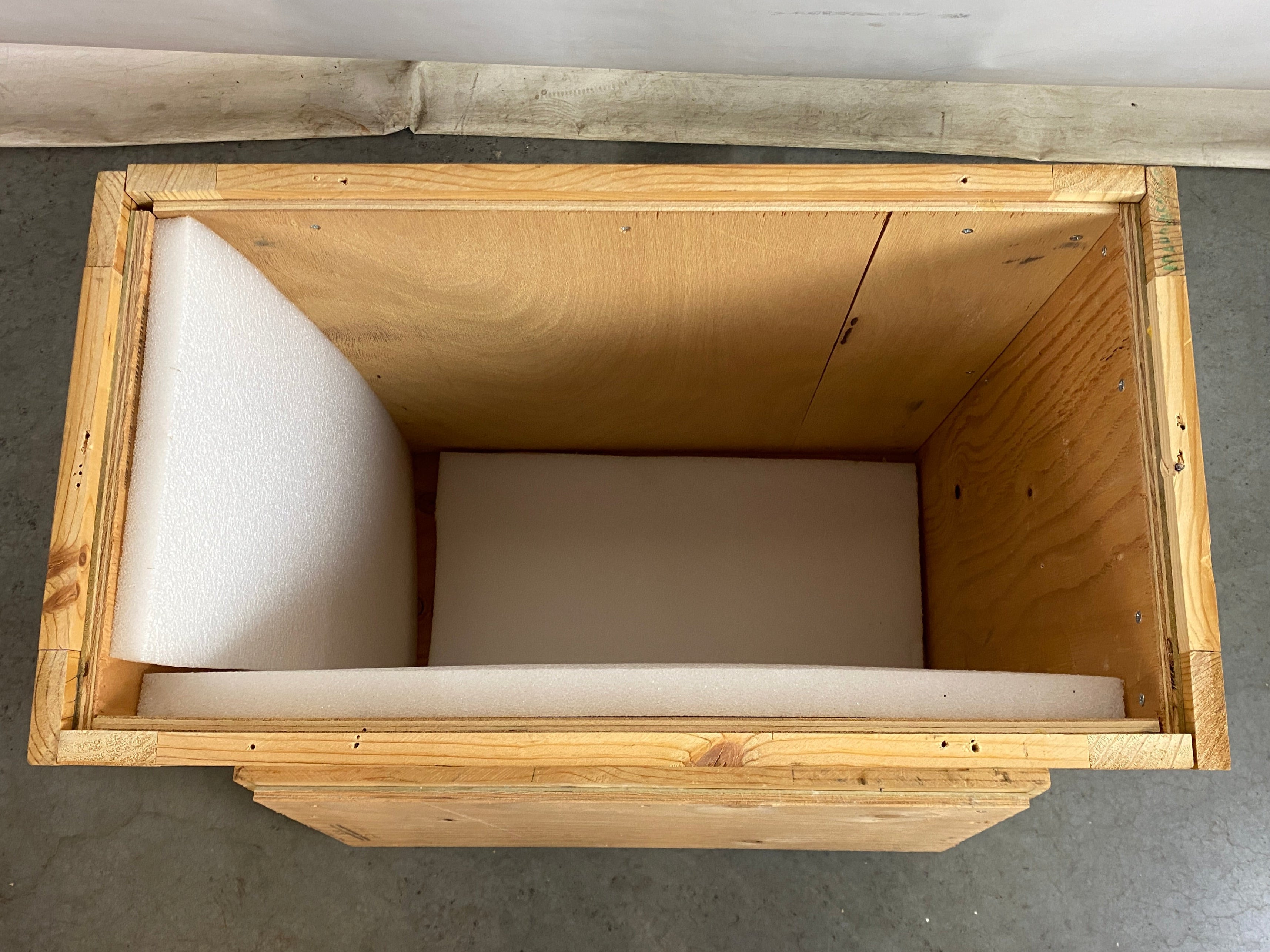 MSU Museum Traveling Exhibits Wooden Crate #210