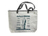 MSU Radiology Healing Gardens Anatomy of a Spartan White Zippered Tote Bag
