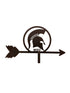MSU Radiology Healing Gardens MSU Spartans Flowerpot Weathervane