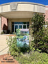 MSU Radiology Healing Gardens Sparty Garden Flag