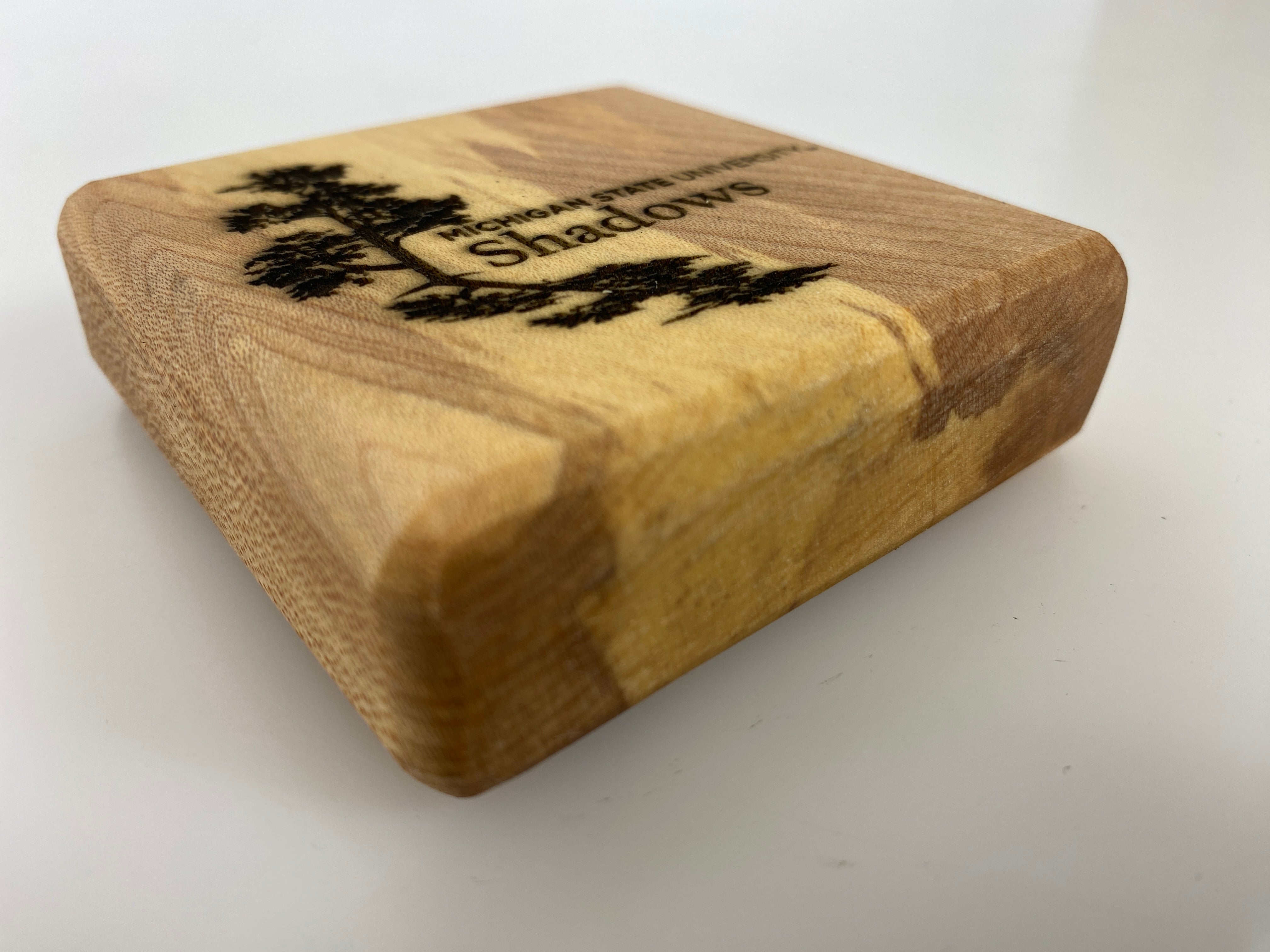 MSU Shadows Bottle Opener Coaster Style 10