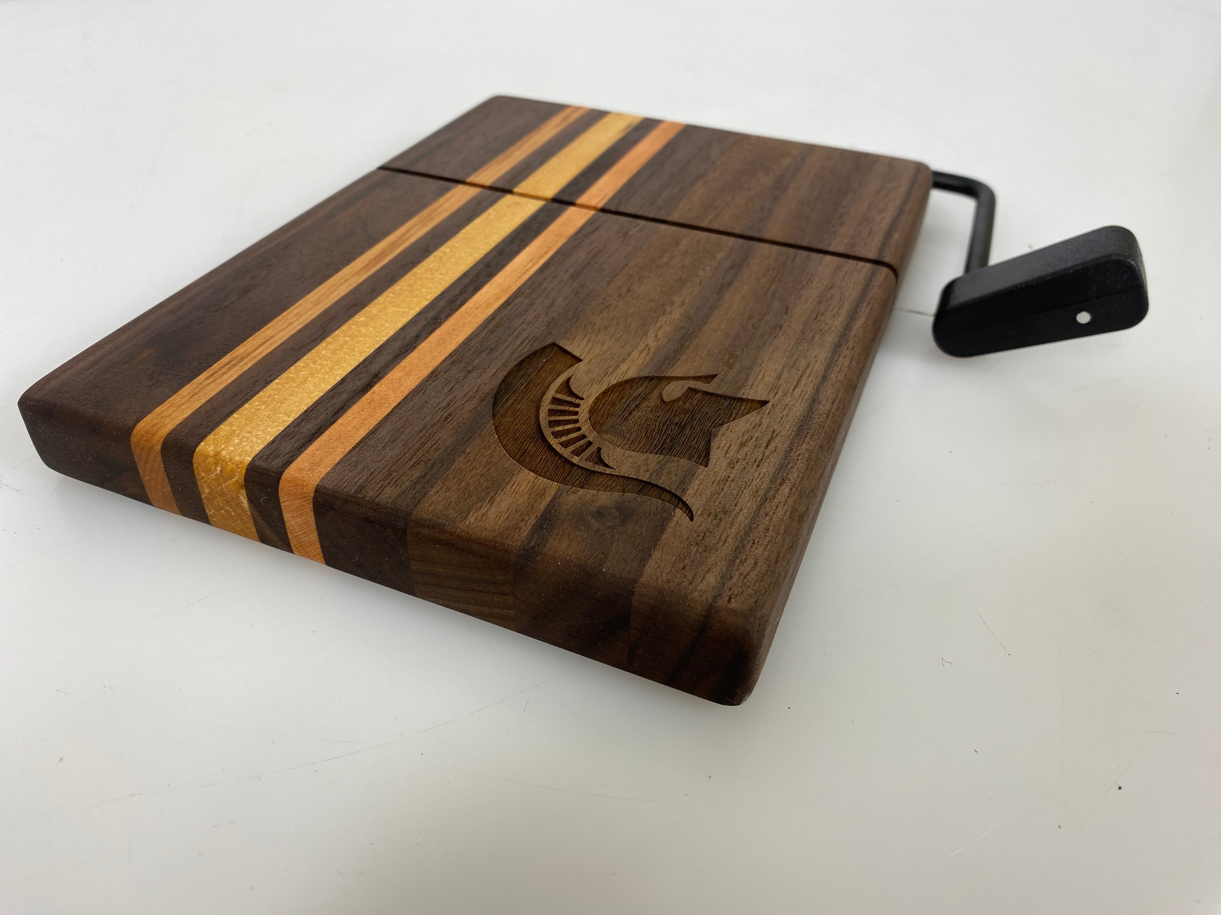 MSU Shadows Cheese Board Spartan Head Style 1