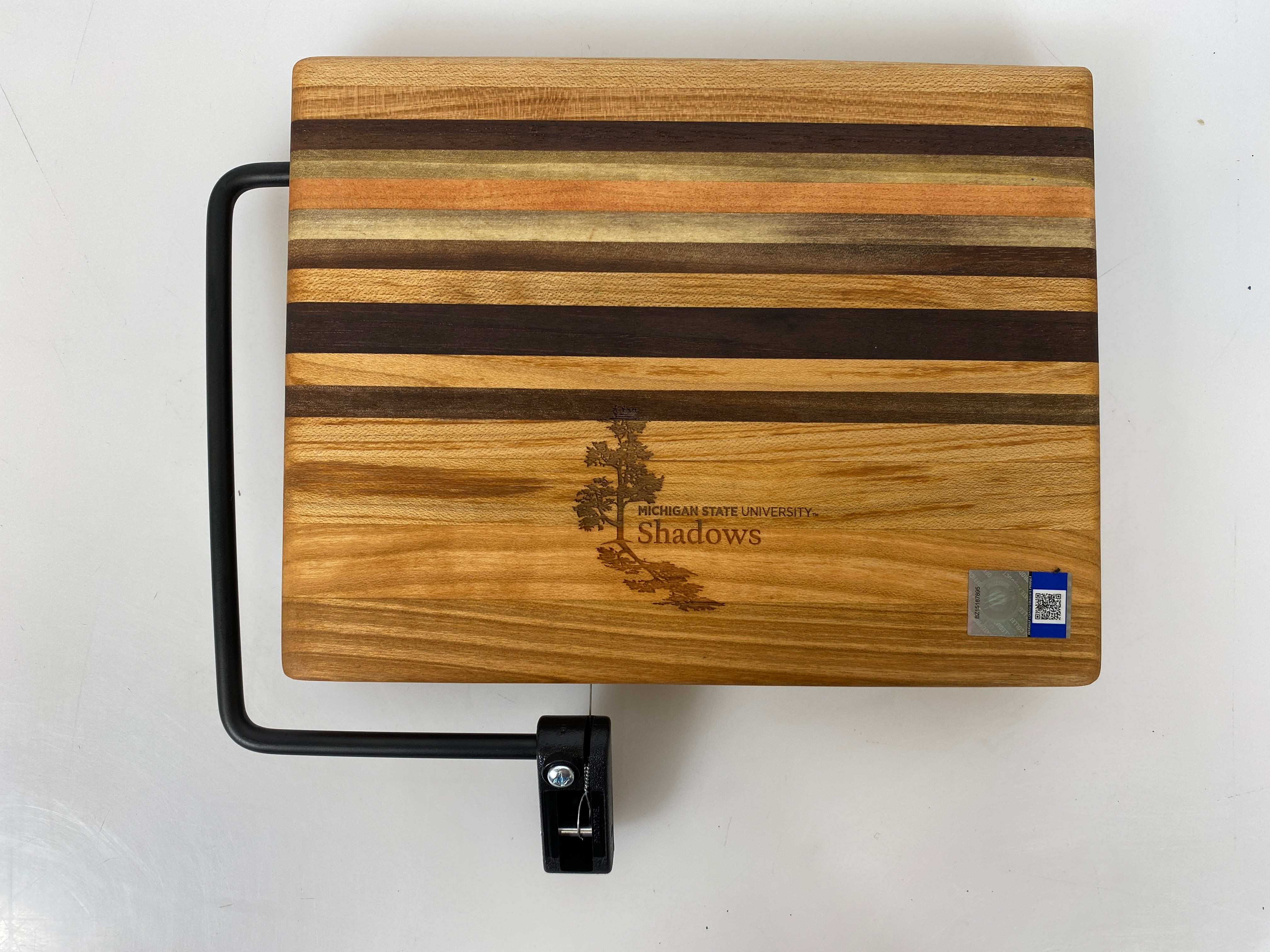 MSU Shadows Cheese Board Spartan Head Style 3