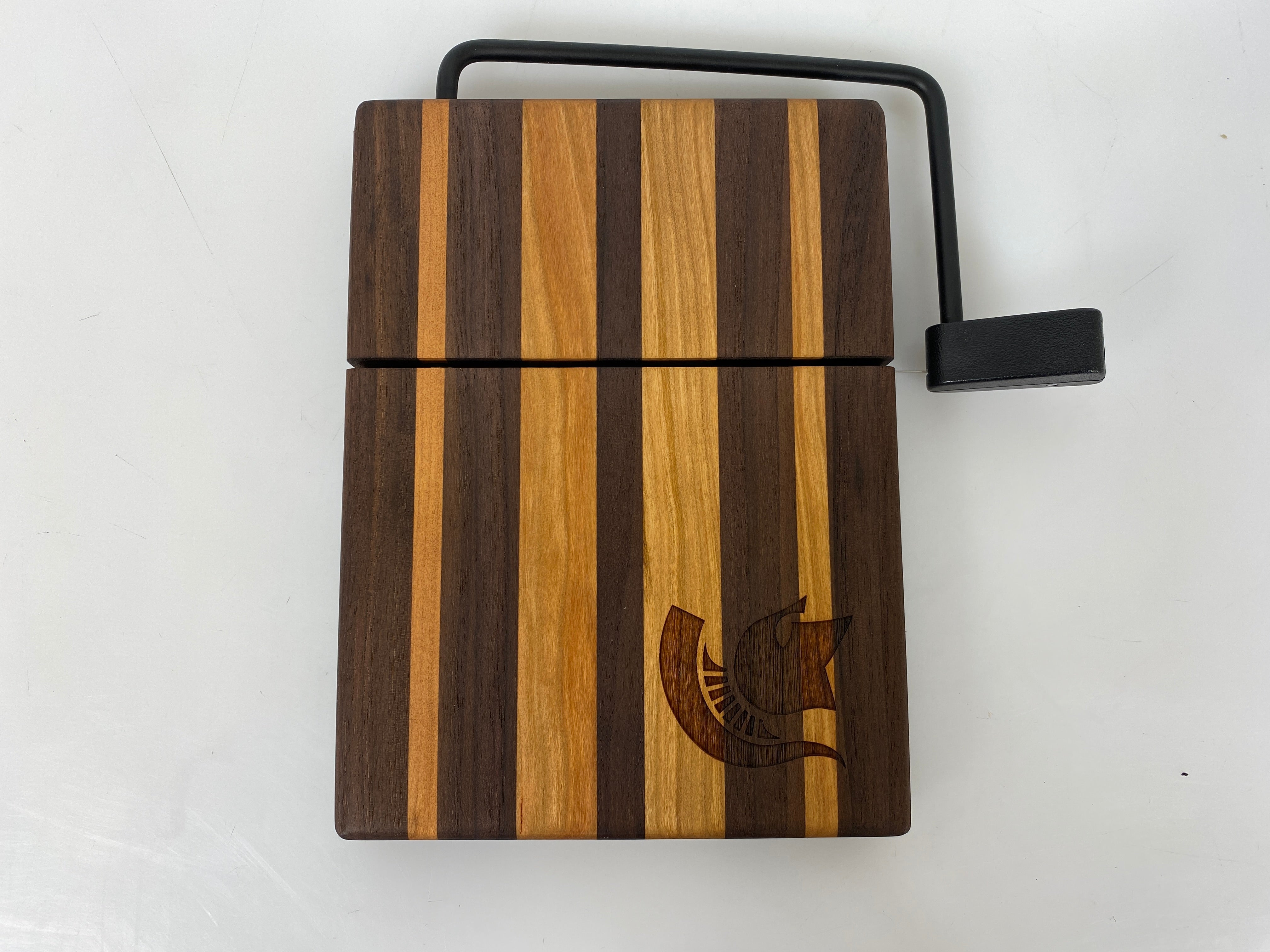 MSU Shadows Cheese Board Spartan Head Style 6