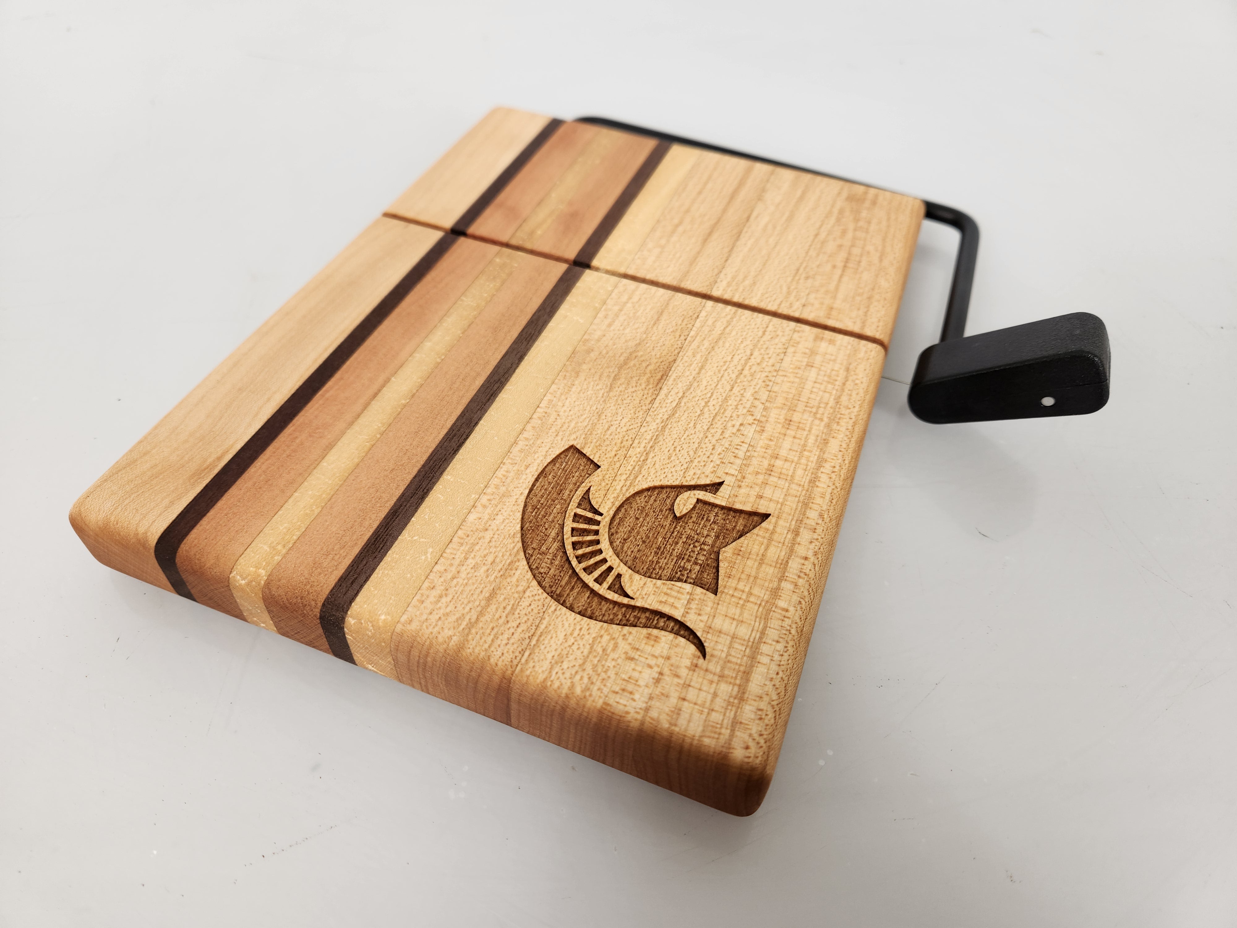 MSU Shadows Cheese Board Spartan Head Style 7