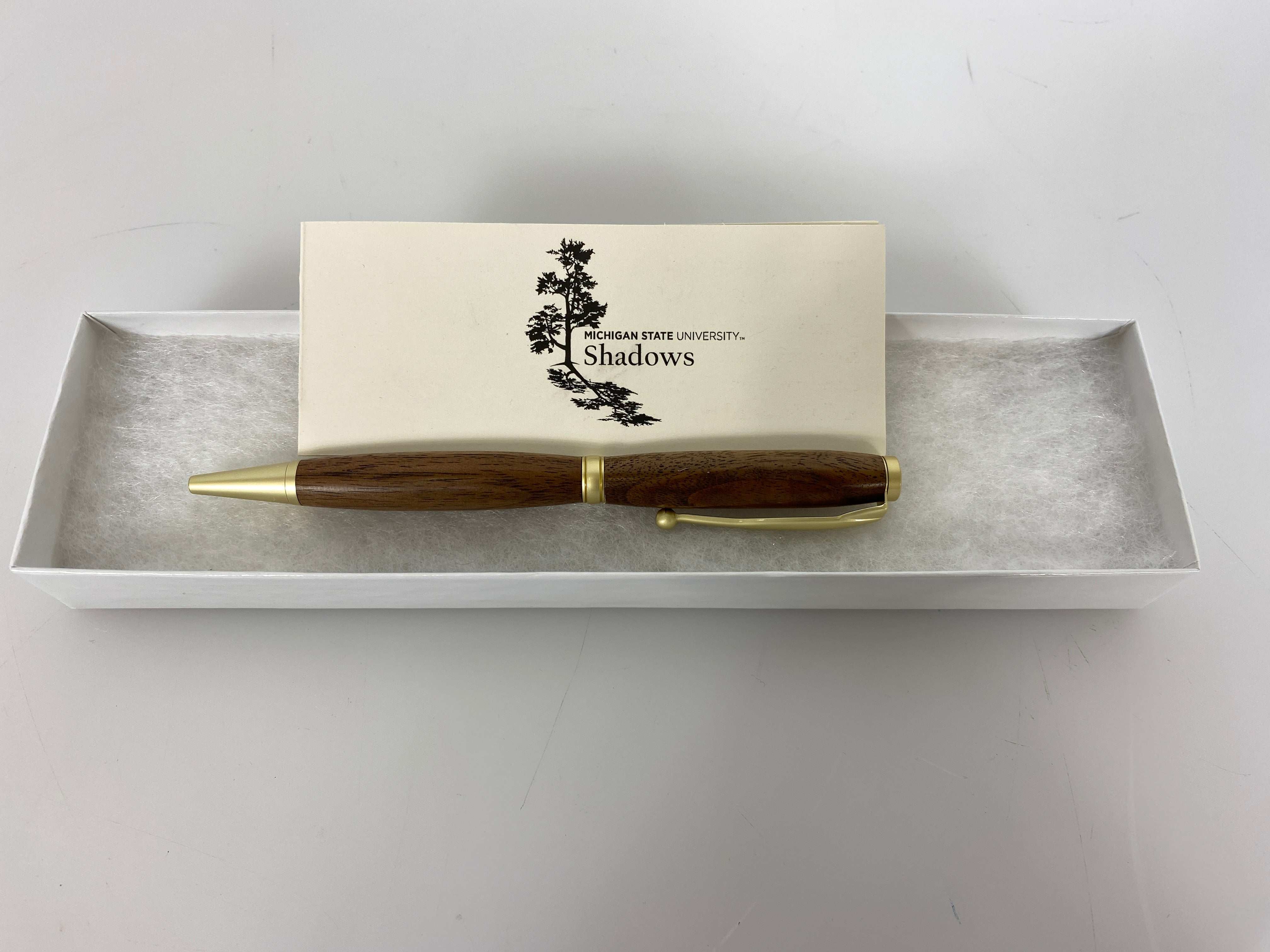 MSU Shadows Classic Pen Walnut