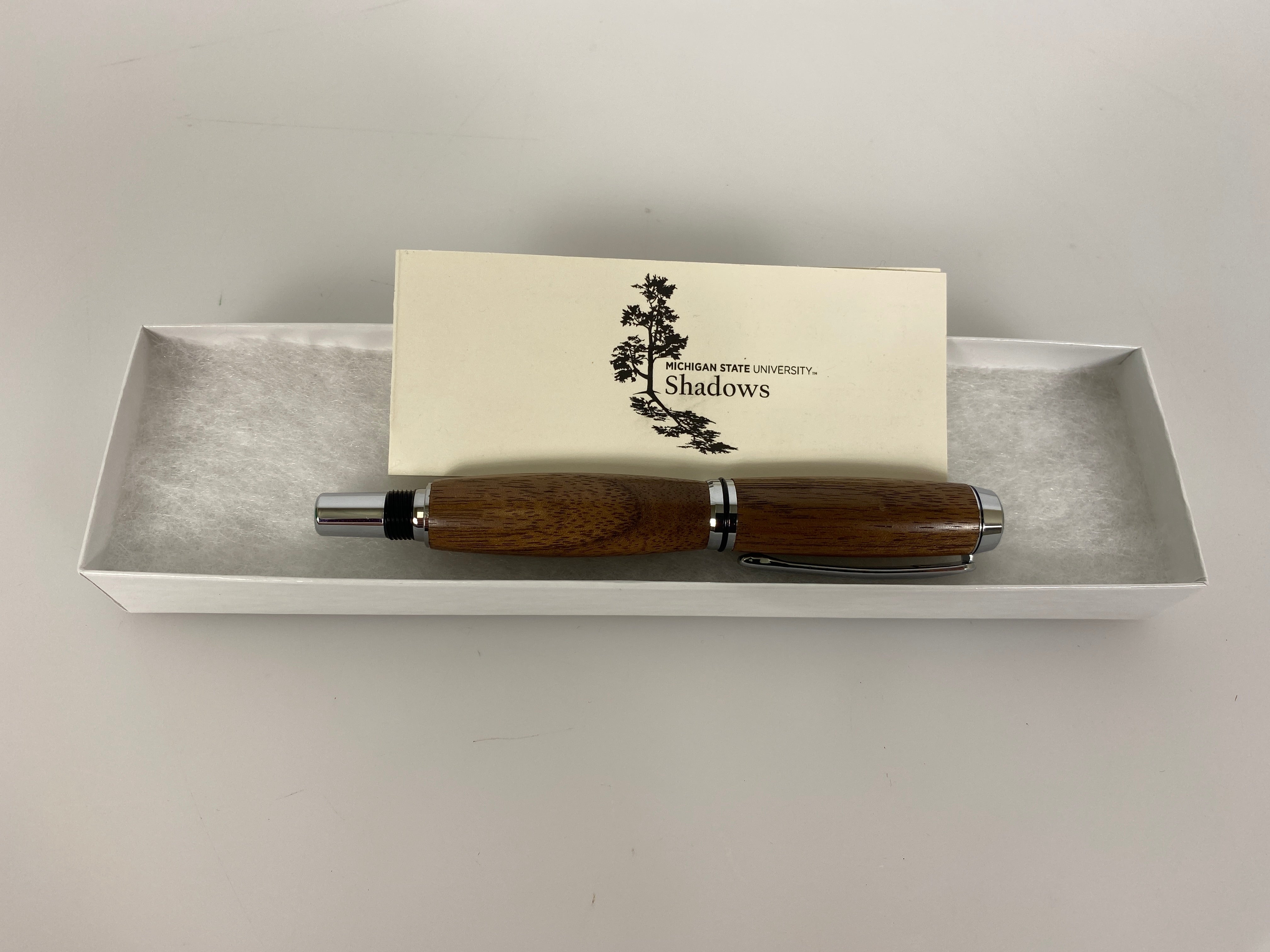 MSU Shadows Embassy Pen Walnut