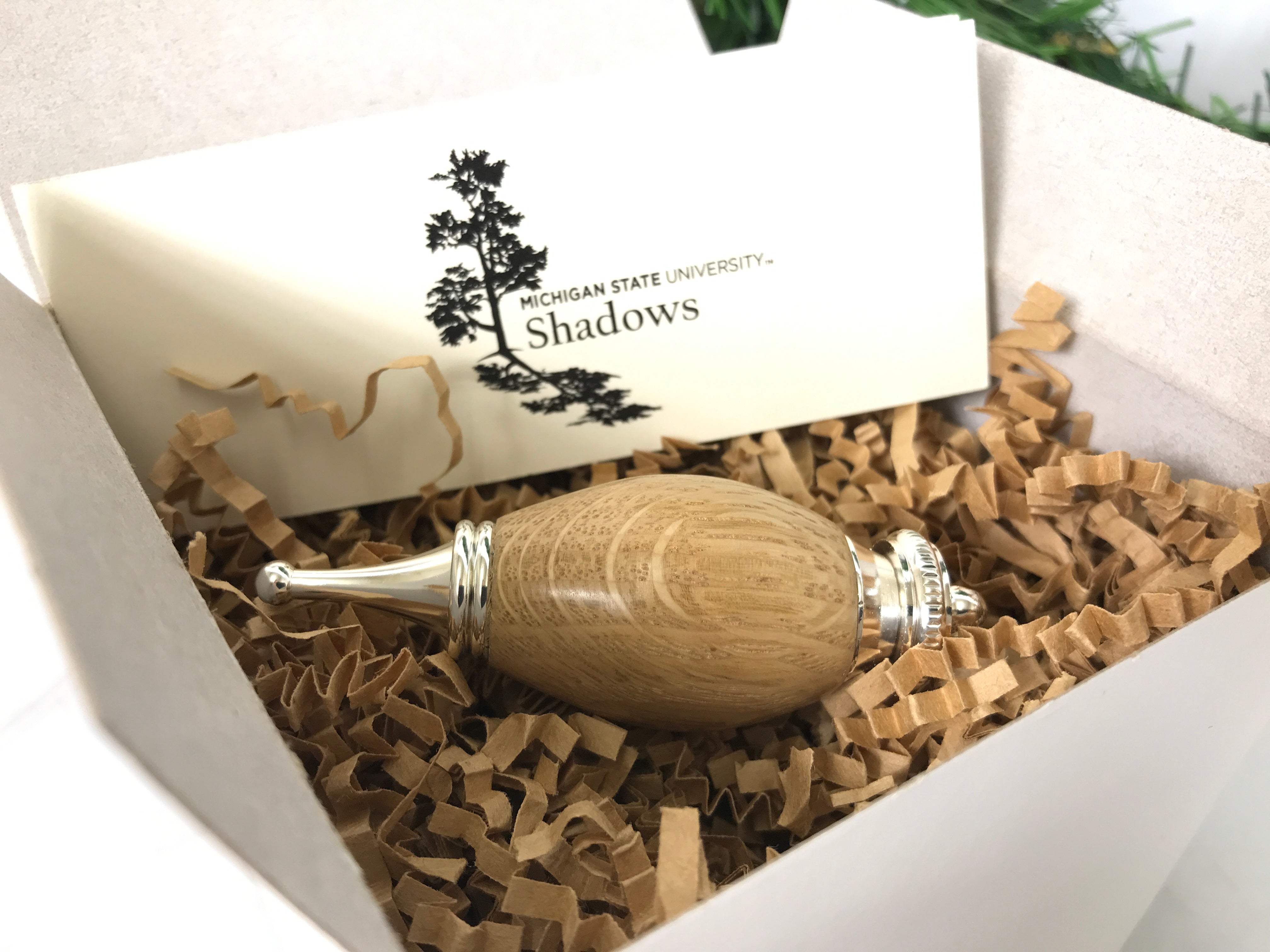 MSU Shadows Holiday Ornament Style 8