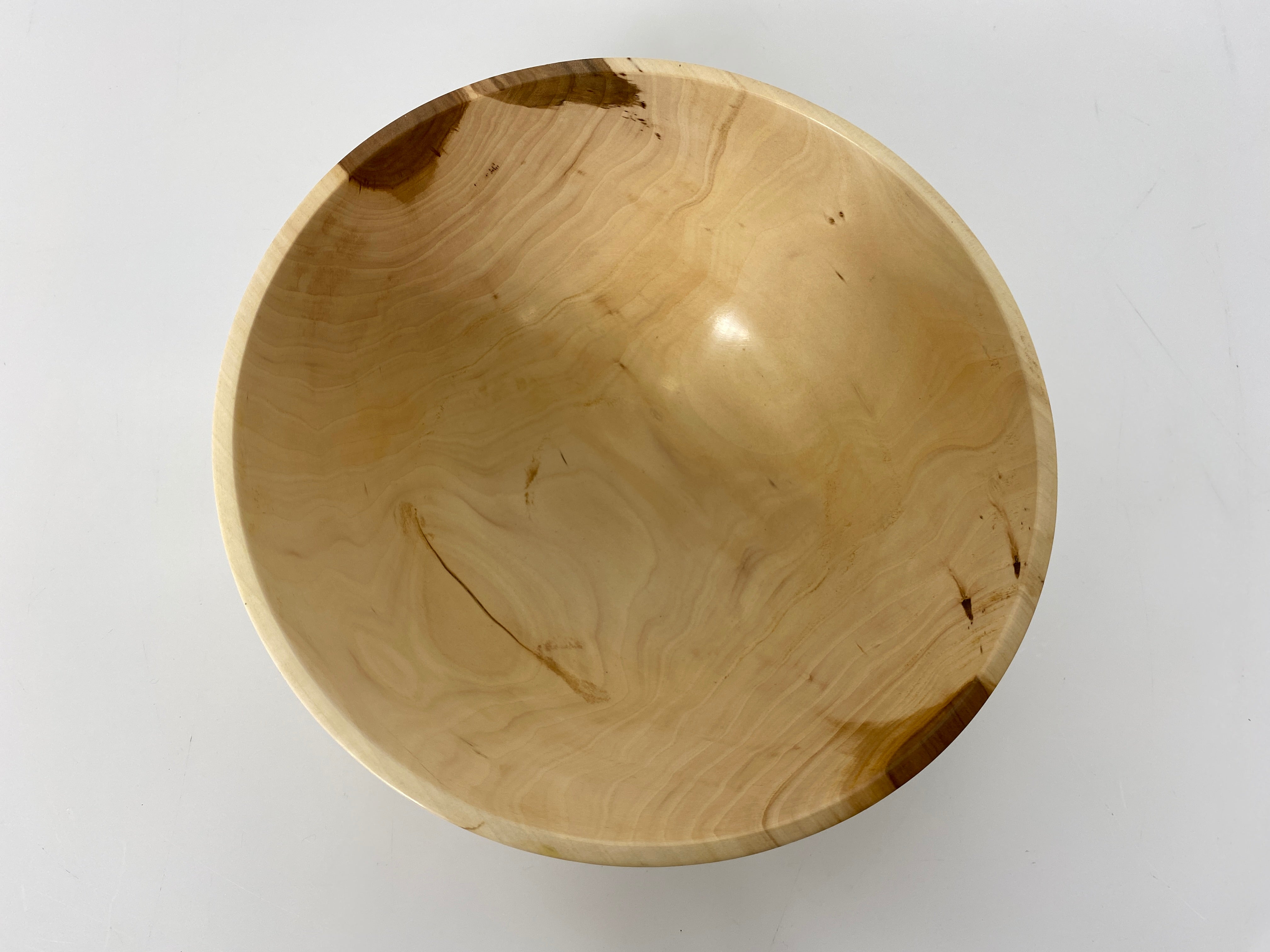 MSU Shadows Pear Wood Bowl #048