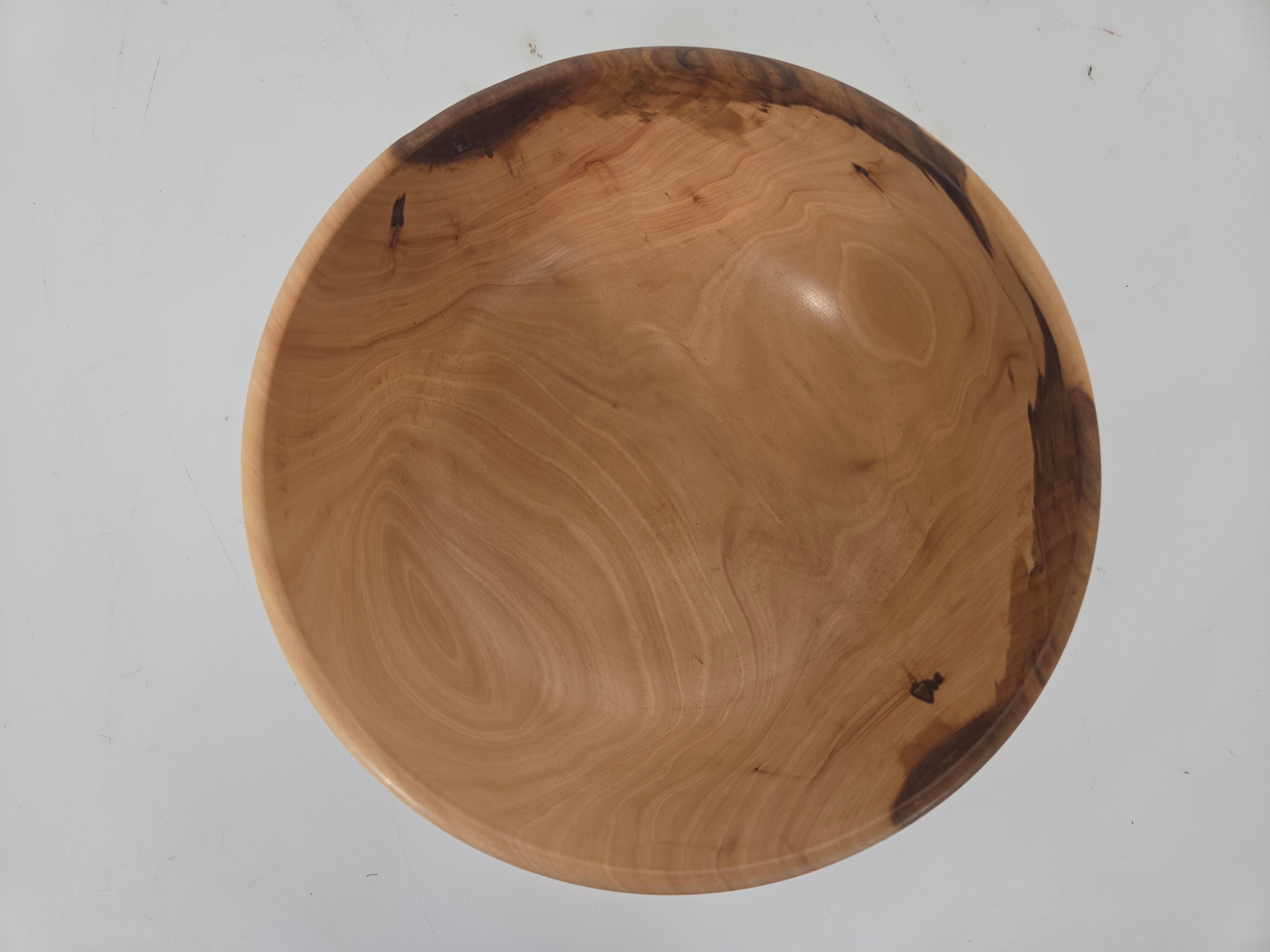 MSU Shadows Pear Wood Bowl #049