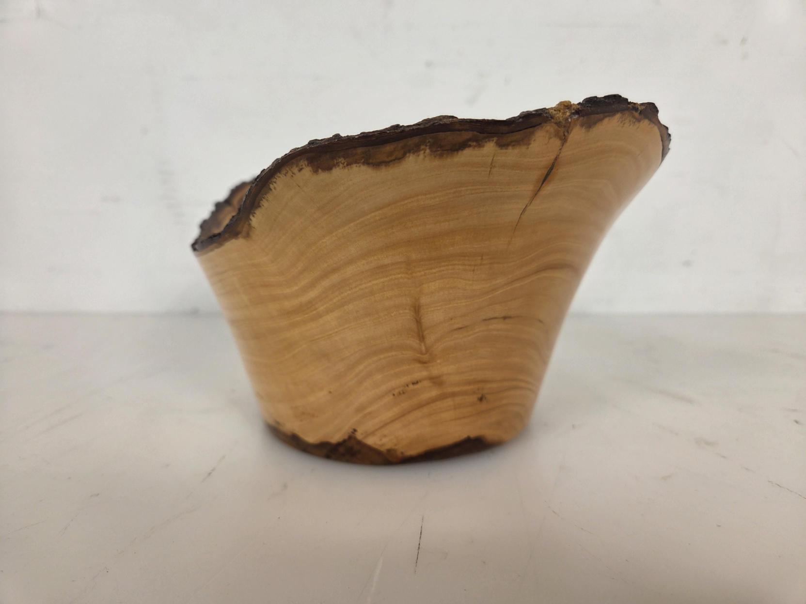 MSU Shadows Pear Wood Bowl #050
