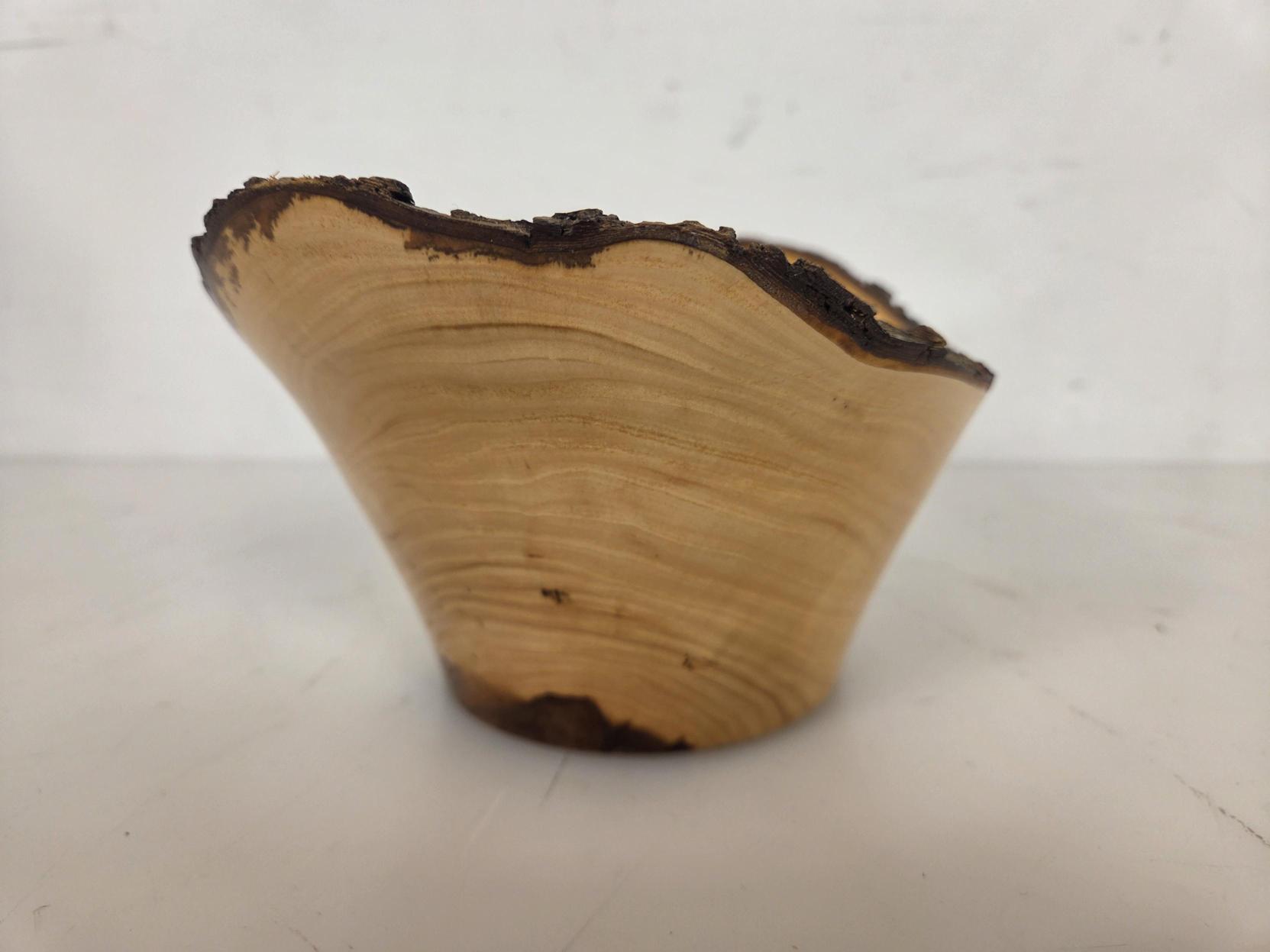 MSU Shadows Pear Wood Bowl #051