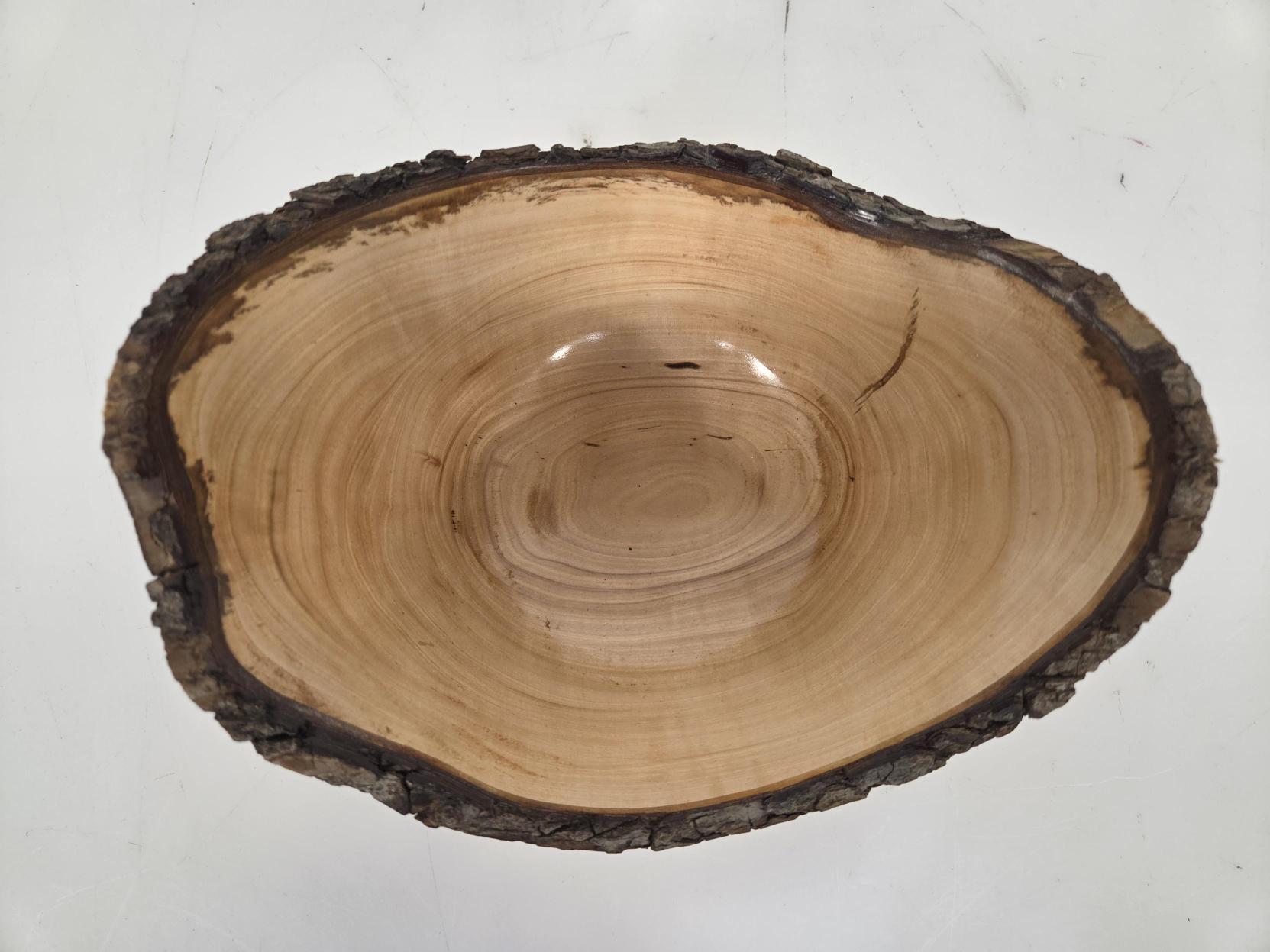 MSU Shadows Pear Wood Bowl #051