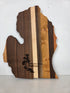 MSU Shadows State of Michigan Cutting Board Style 12