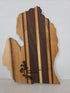 MSU Shadows State of Michigan Cutting Board Style 13