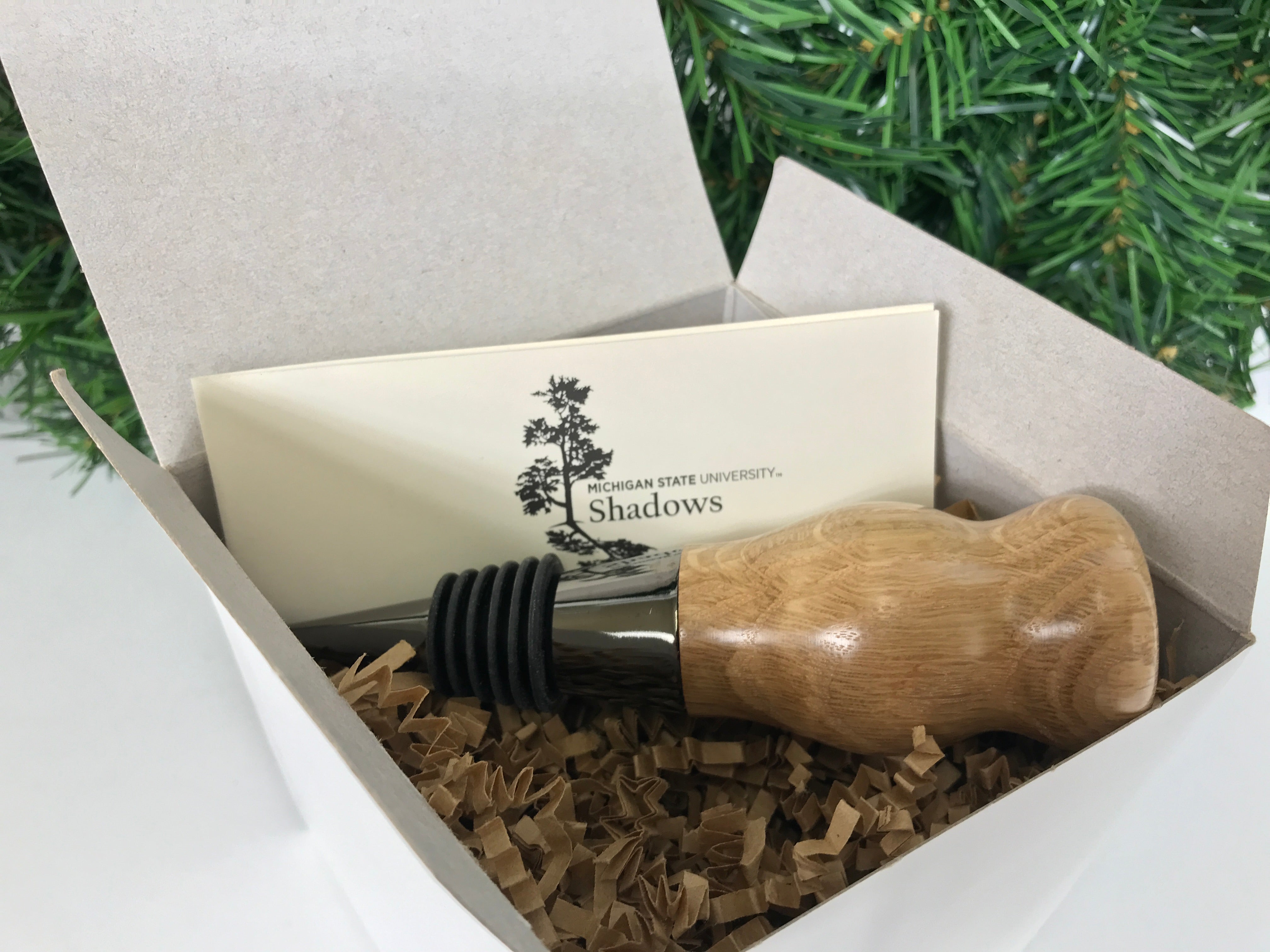 MSU Shadows Wine Stopper Style 1