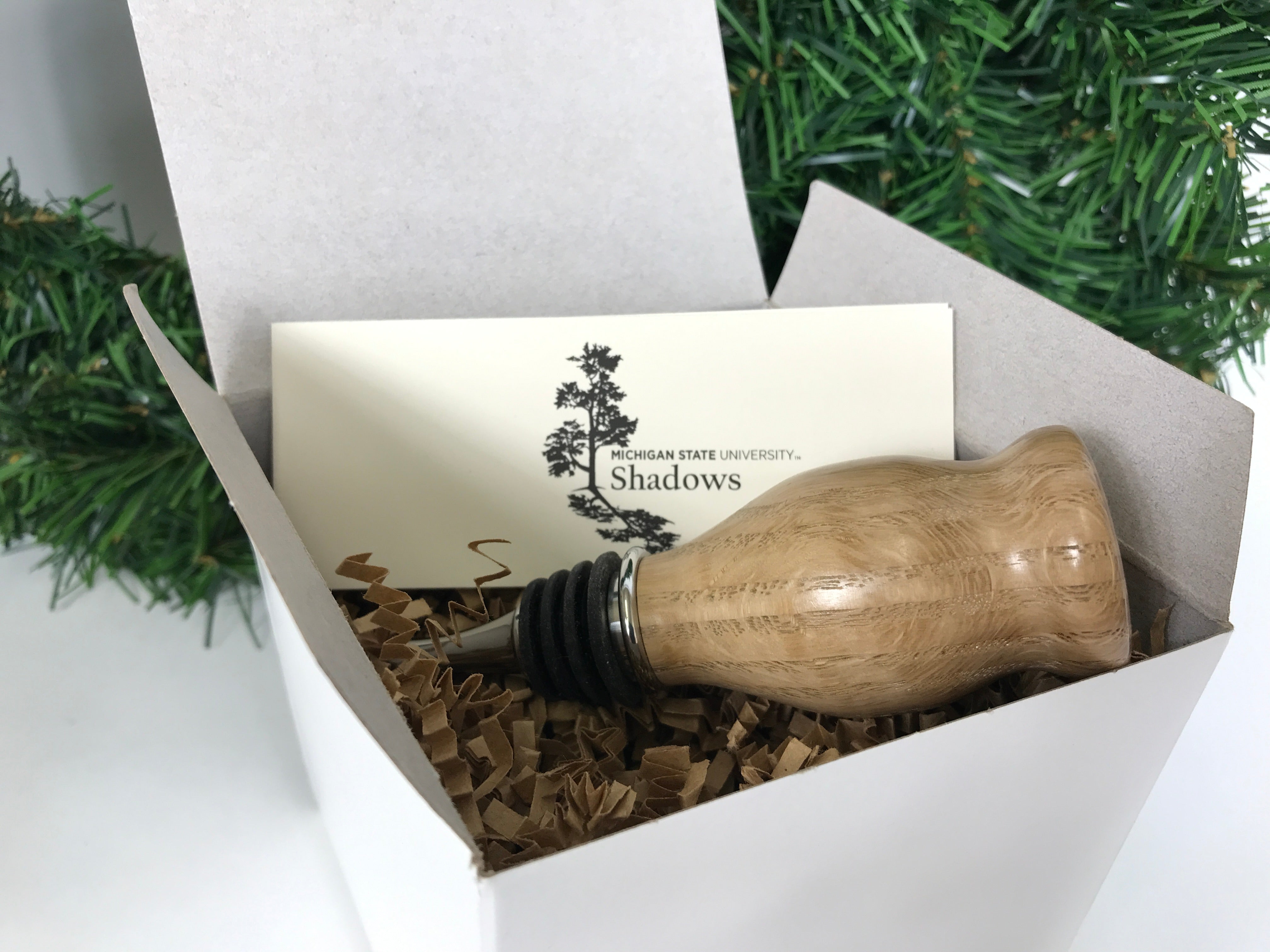 MSU Shadows Wine Stopper Style 1