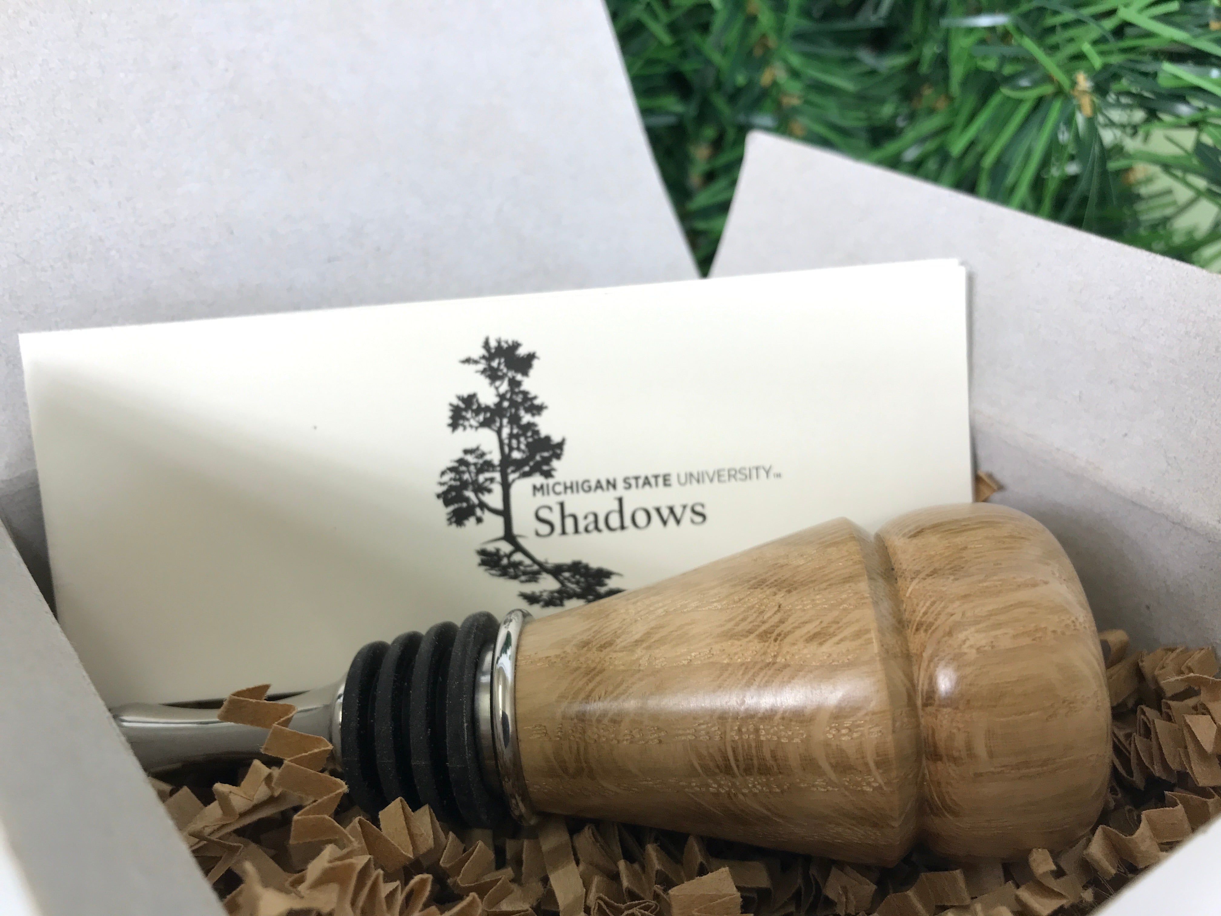 MSU Shadows Wine Stopper Style 10