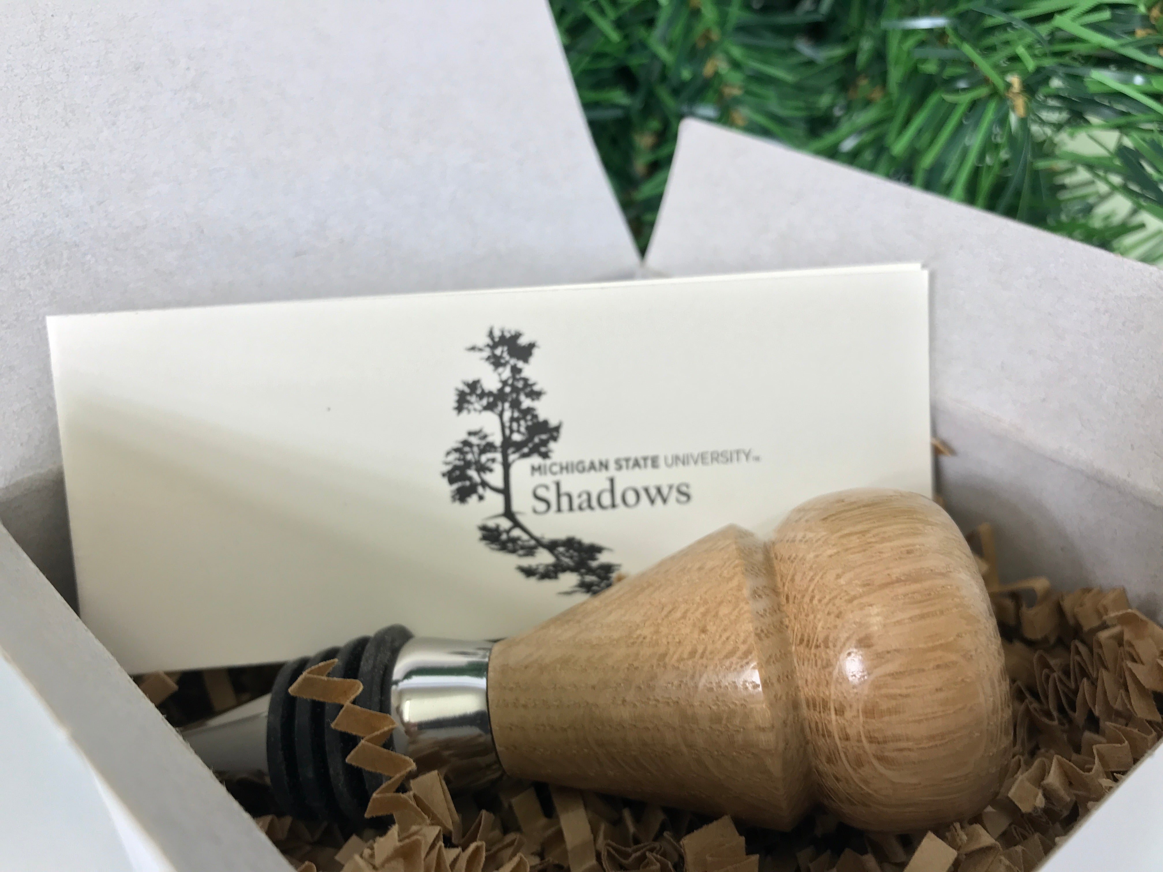 MSU Shadows Wine Stopper Style 10