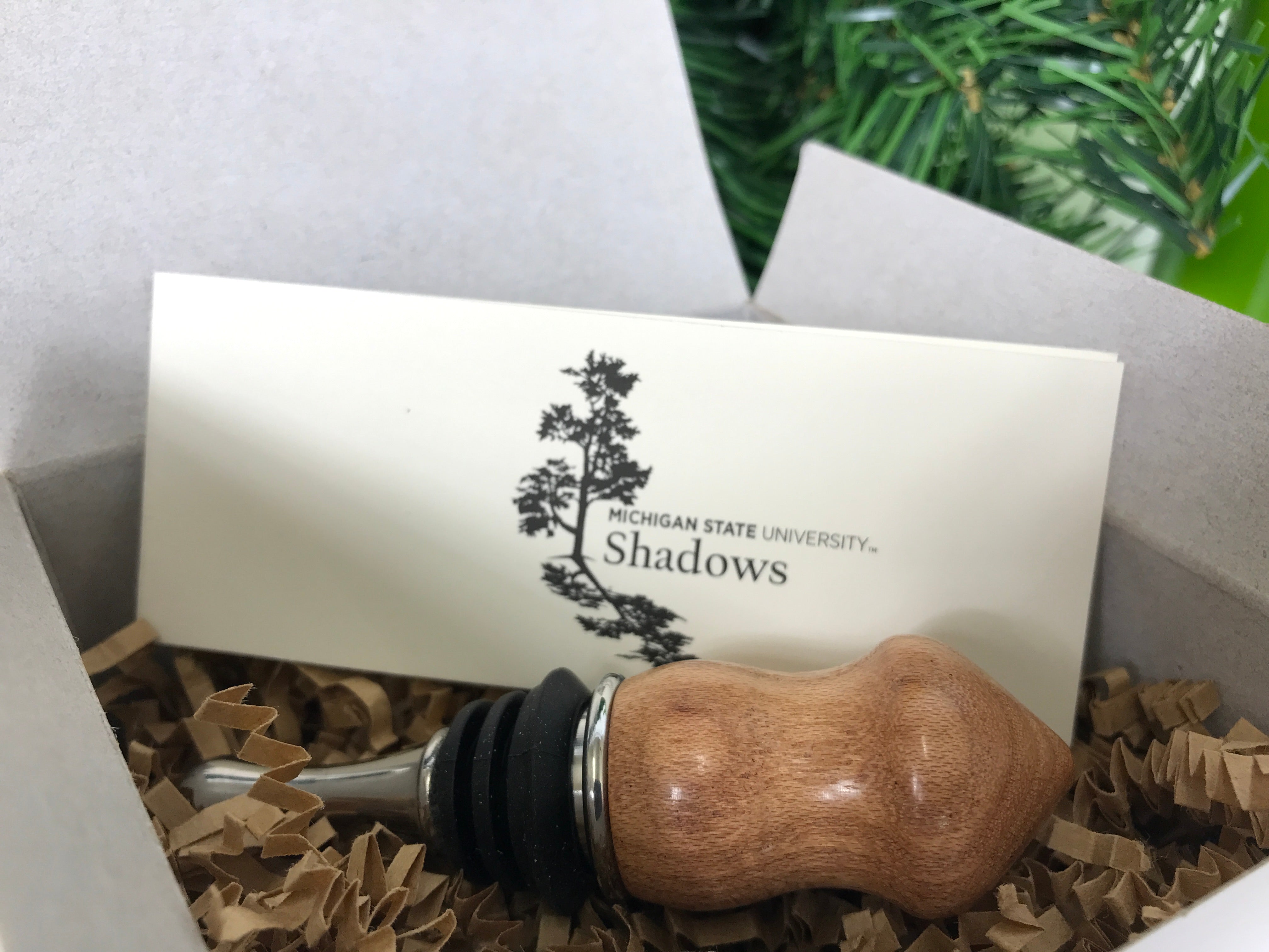 MSU Shadows Wine Stopper Style 12