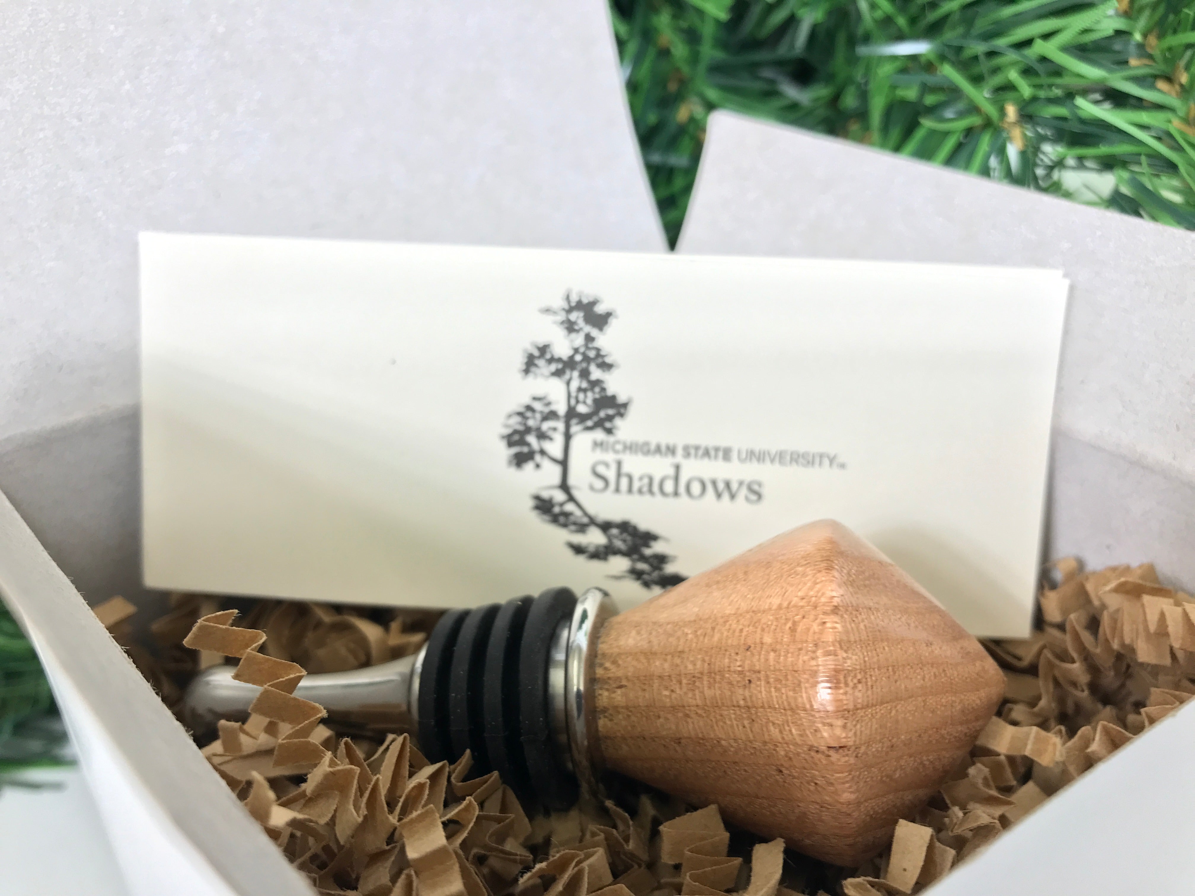 MSU Shadows Wine Stopper Style 15