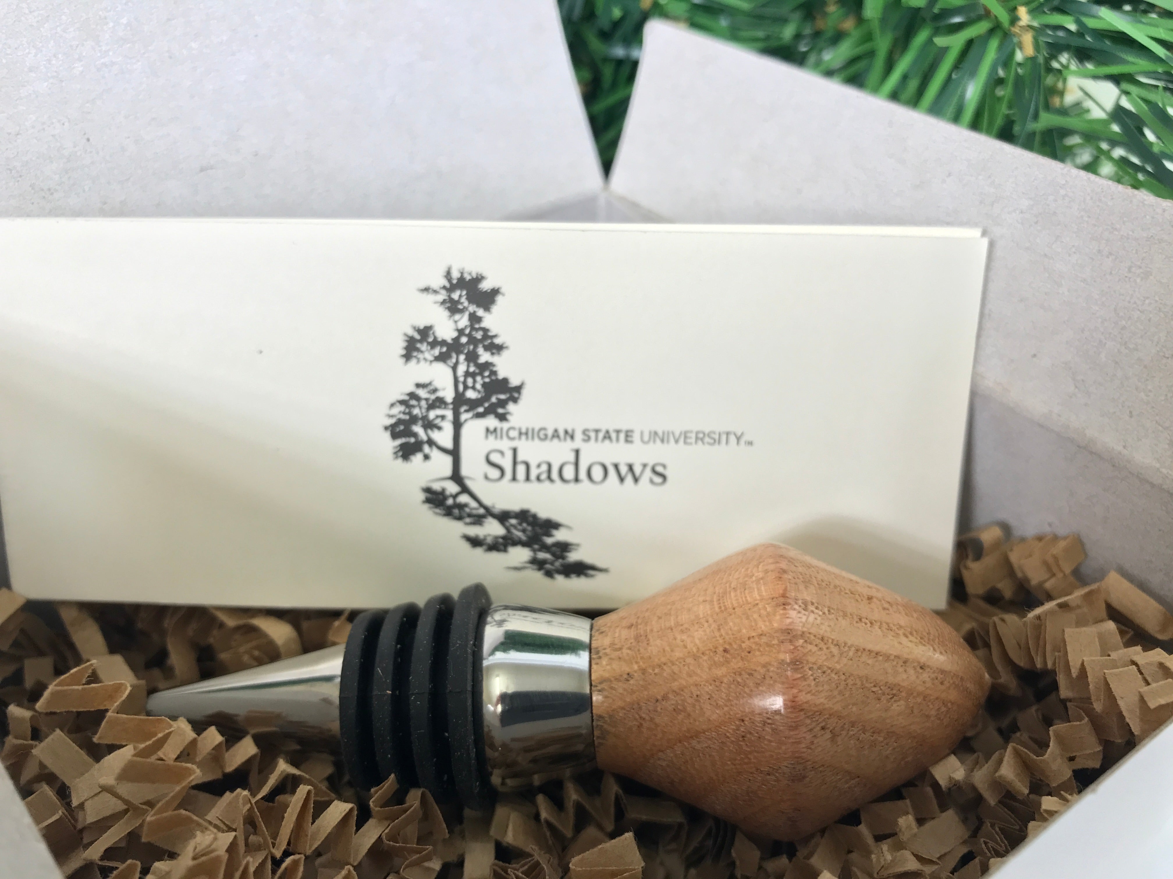 MSU Shadows Wine Stopper Style 15