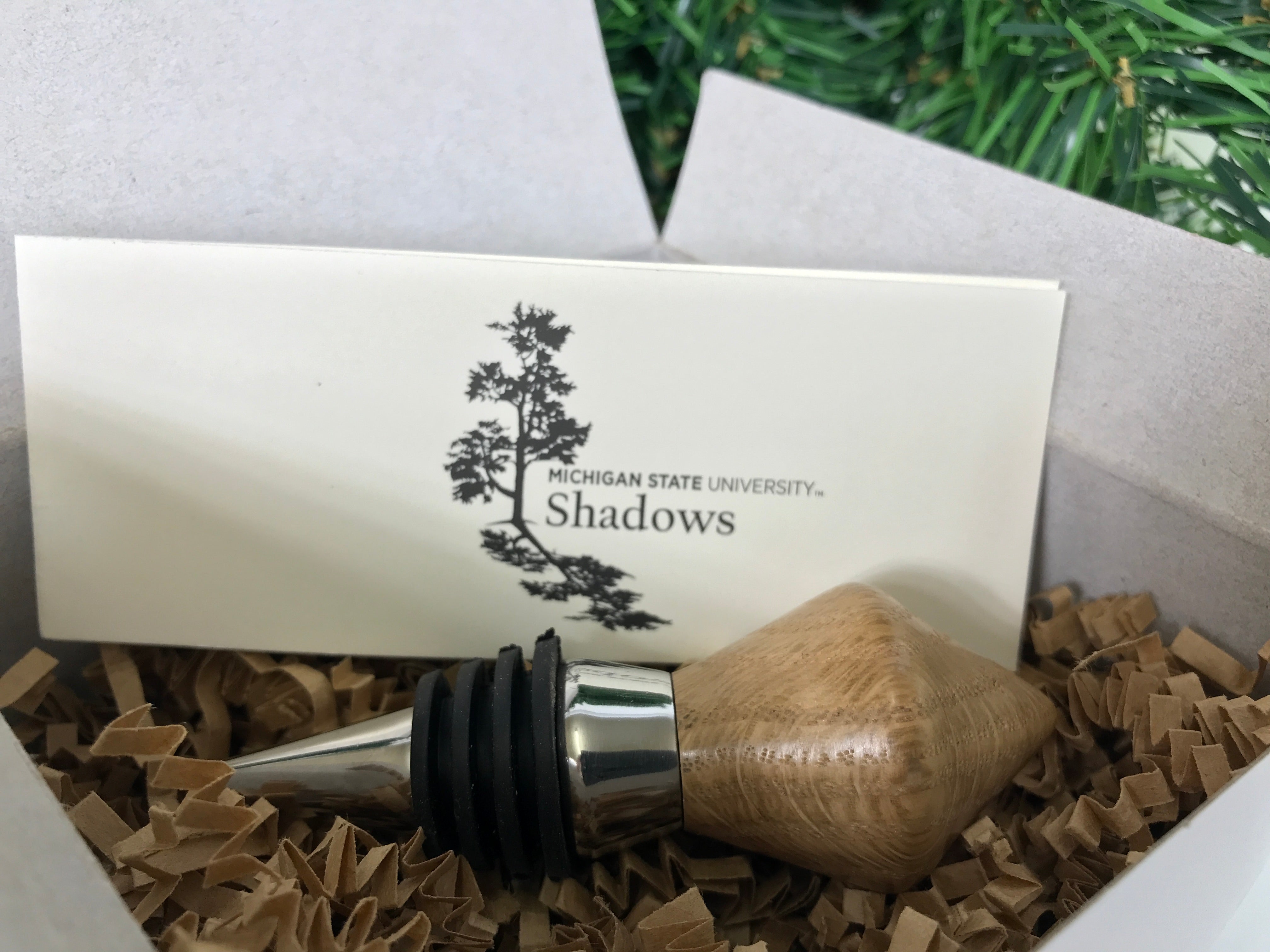 MSU Shadows Wine Stopper Style 16