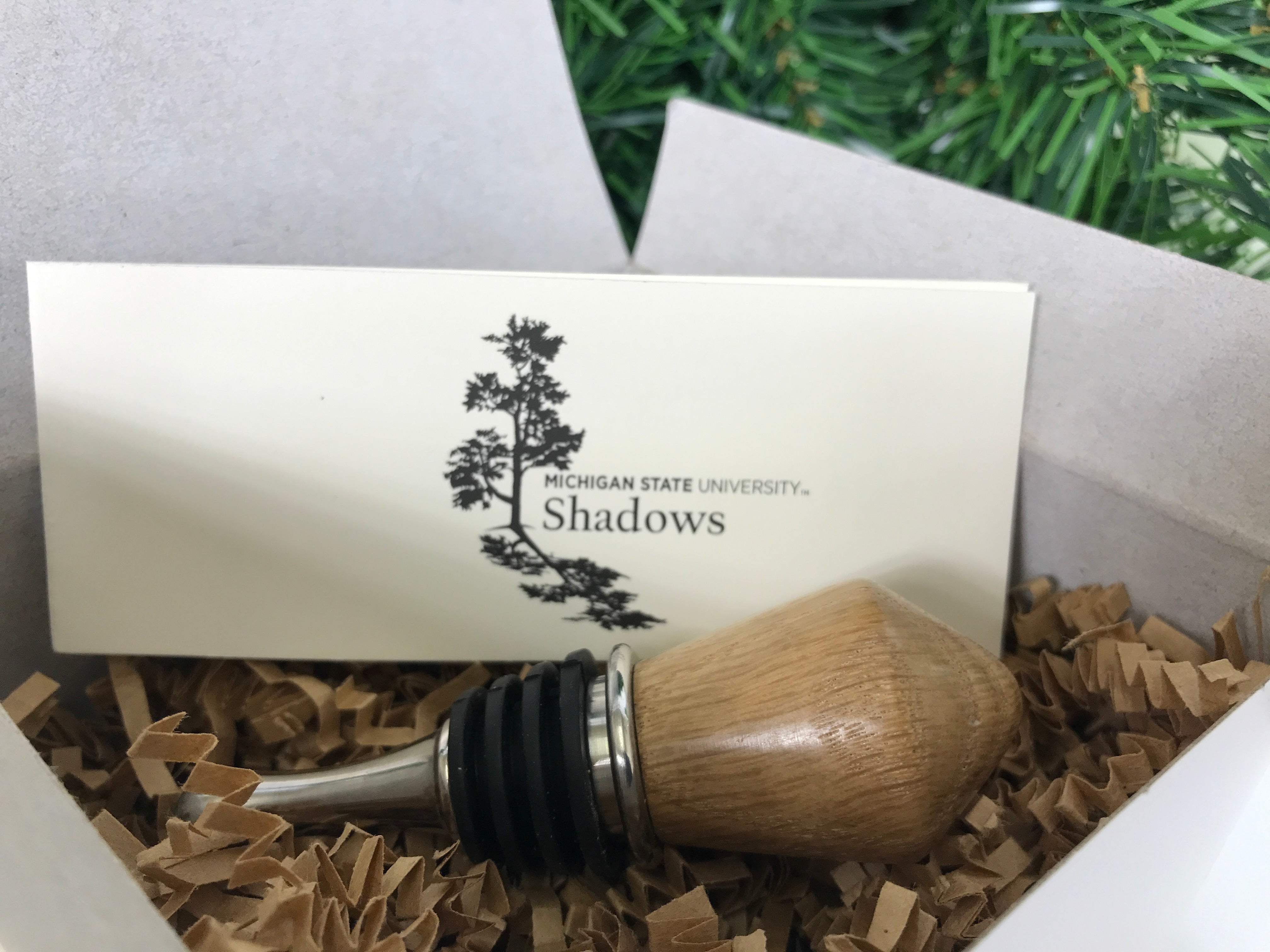 MSU Shadows Wine Stopper Style 16