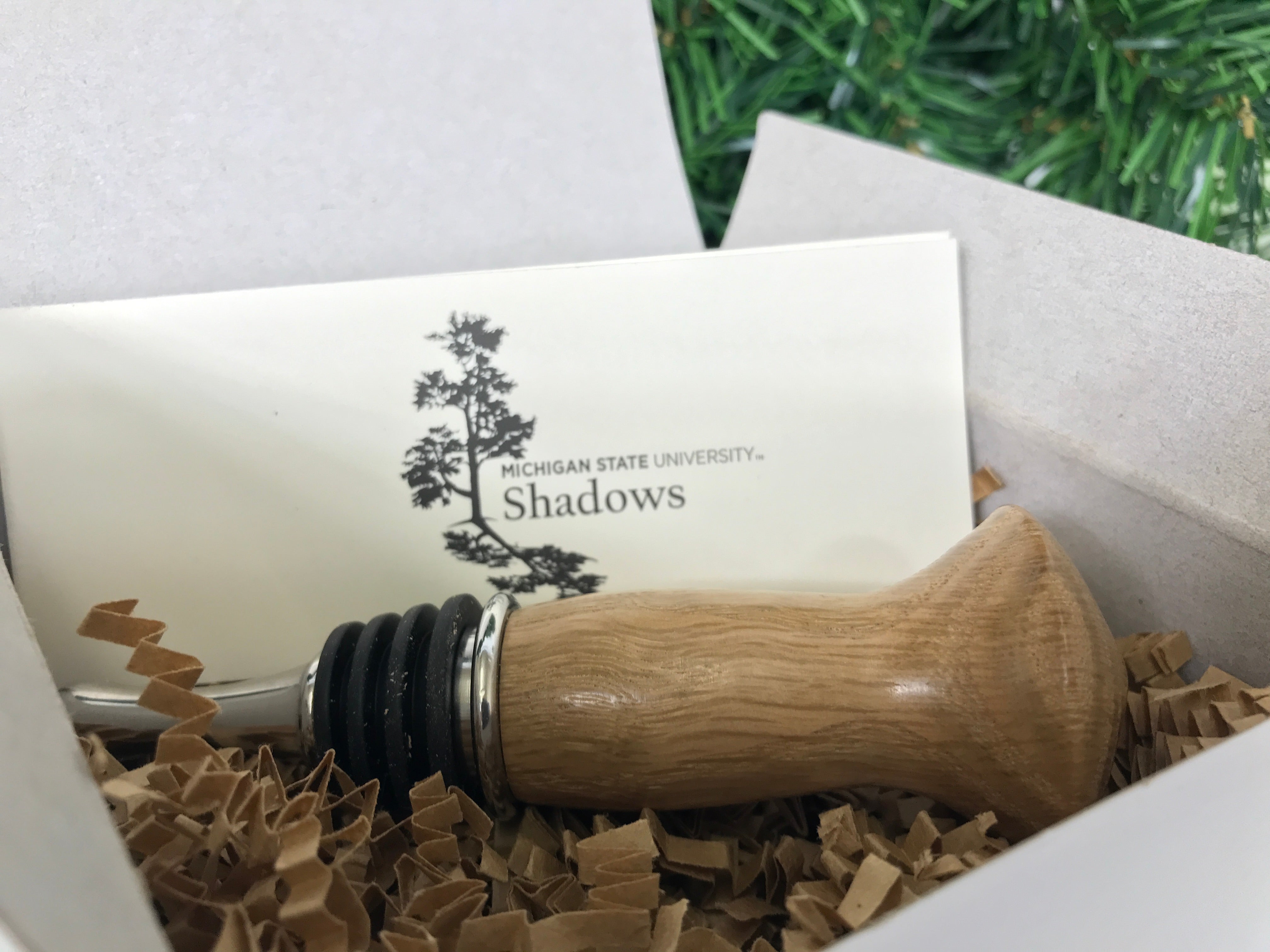 MSU Shadows Wine Stopper Style 30