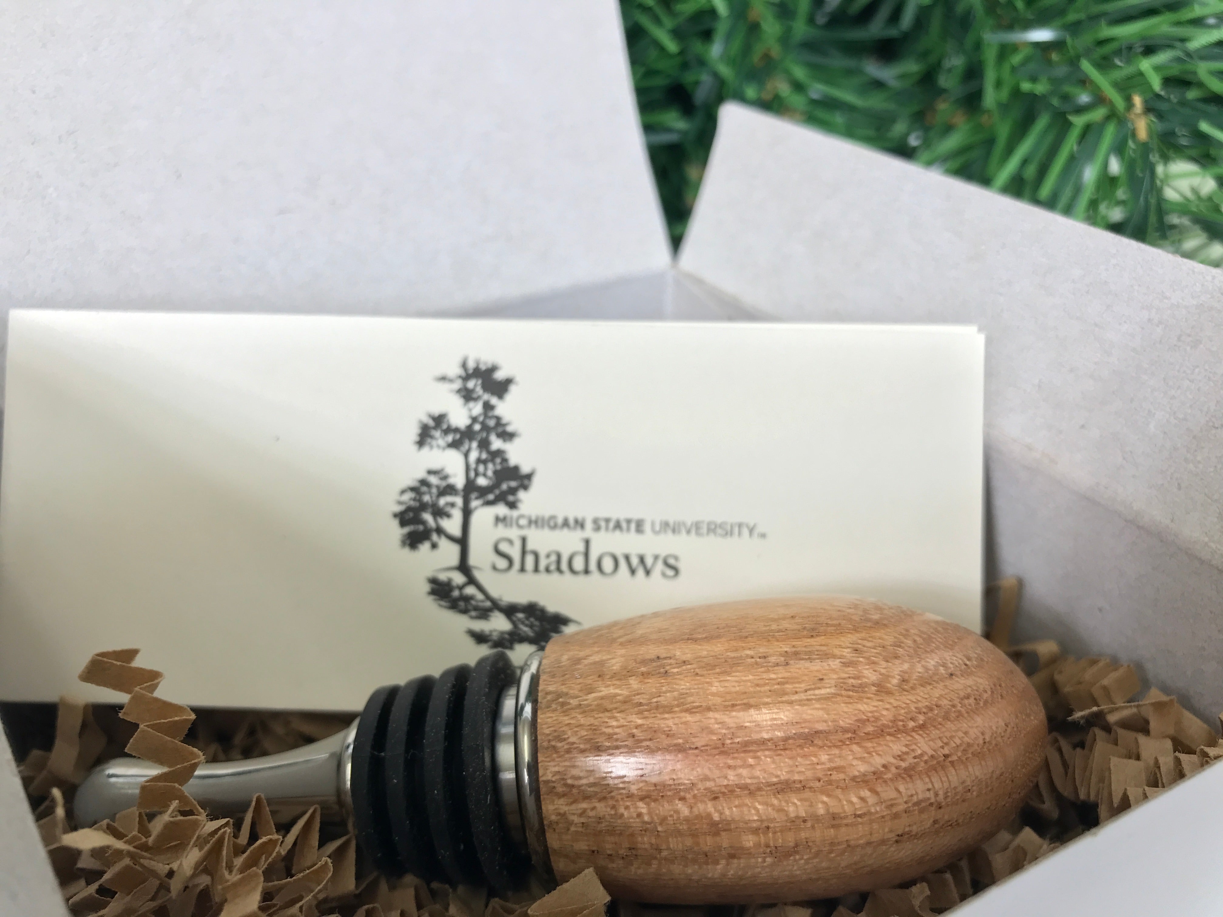 MSU Shadows Wine Stopper Style 38