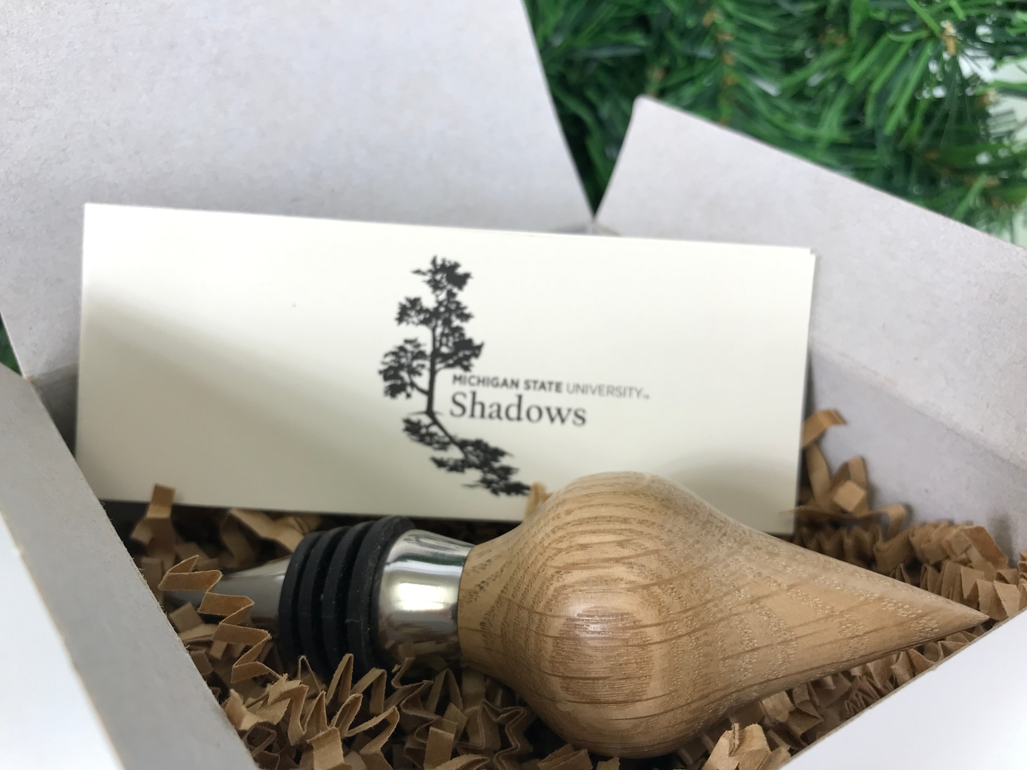MSU Shadows Wine Stopper Style 5