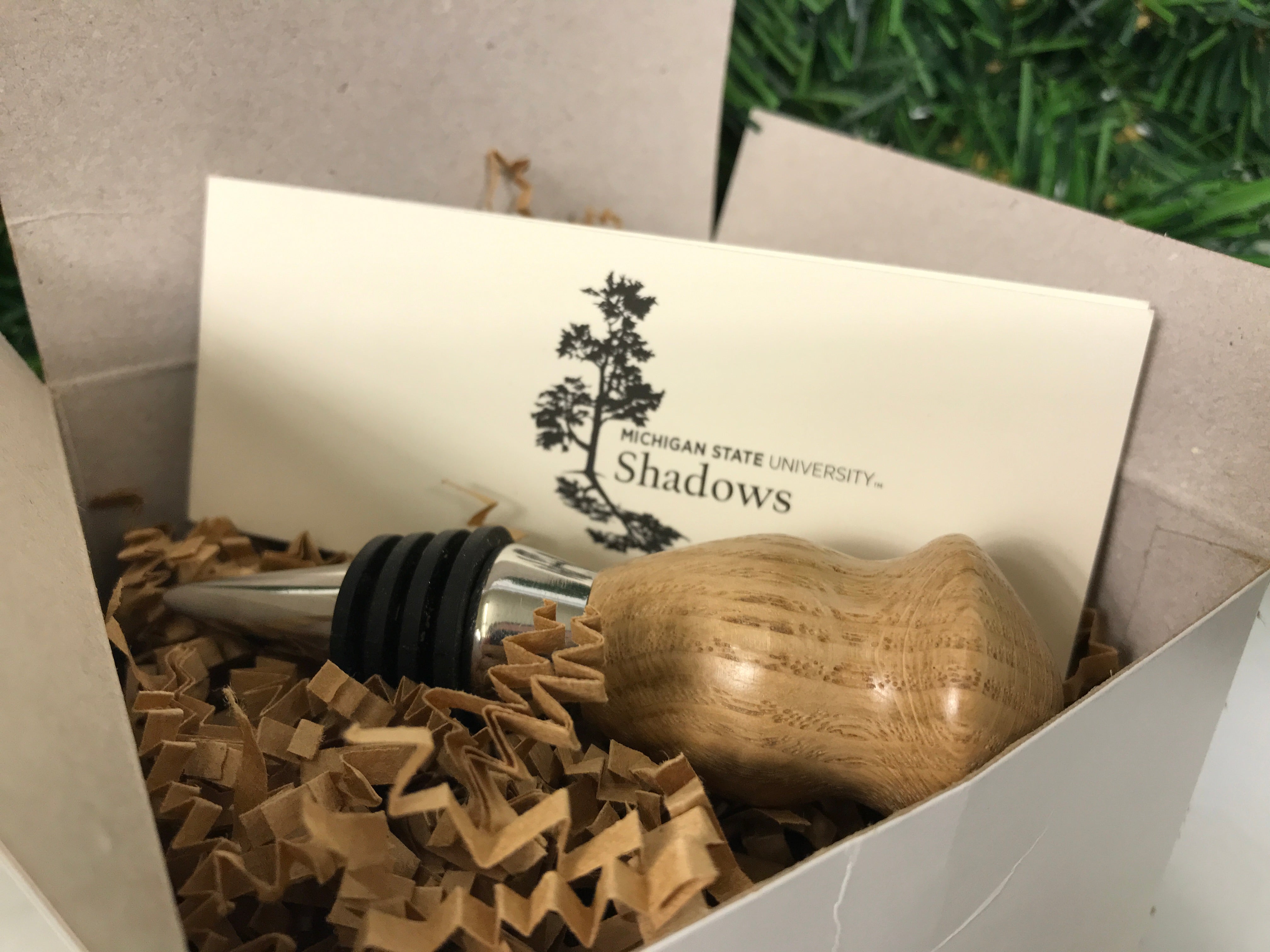 MSU Shadows Wine Stopper Style 8