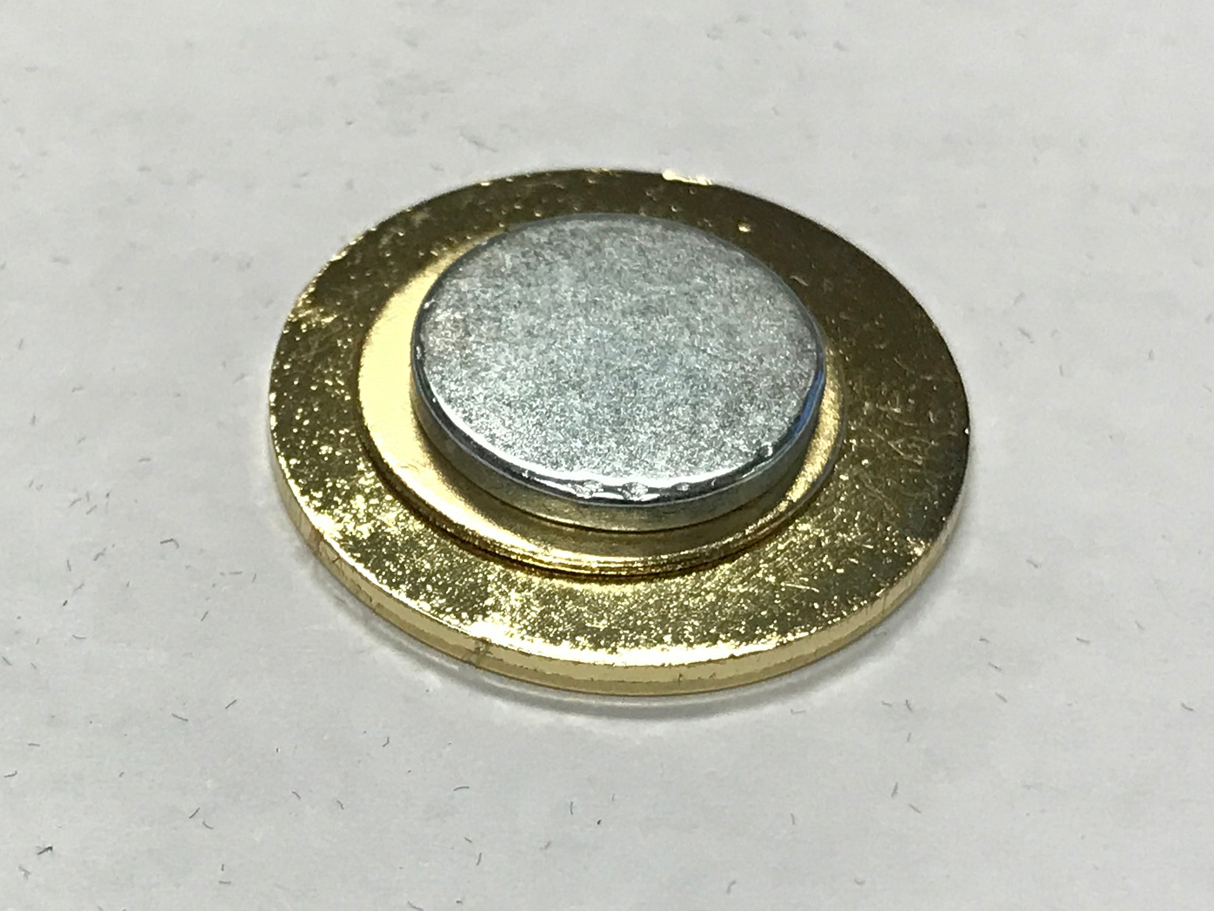 MSU Spartan Head West Michigan Magnetic Lapel Pin