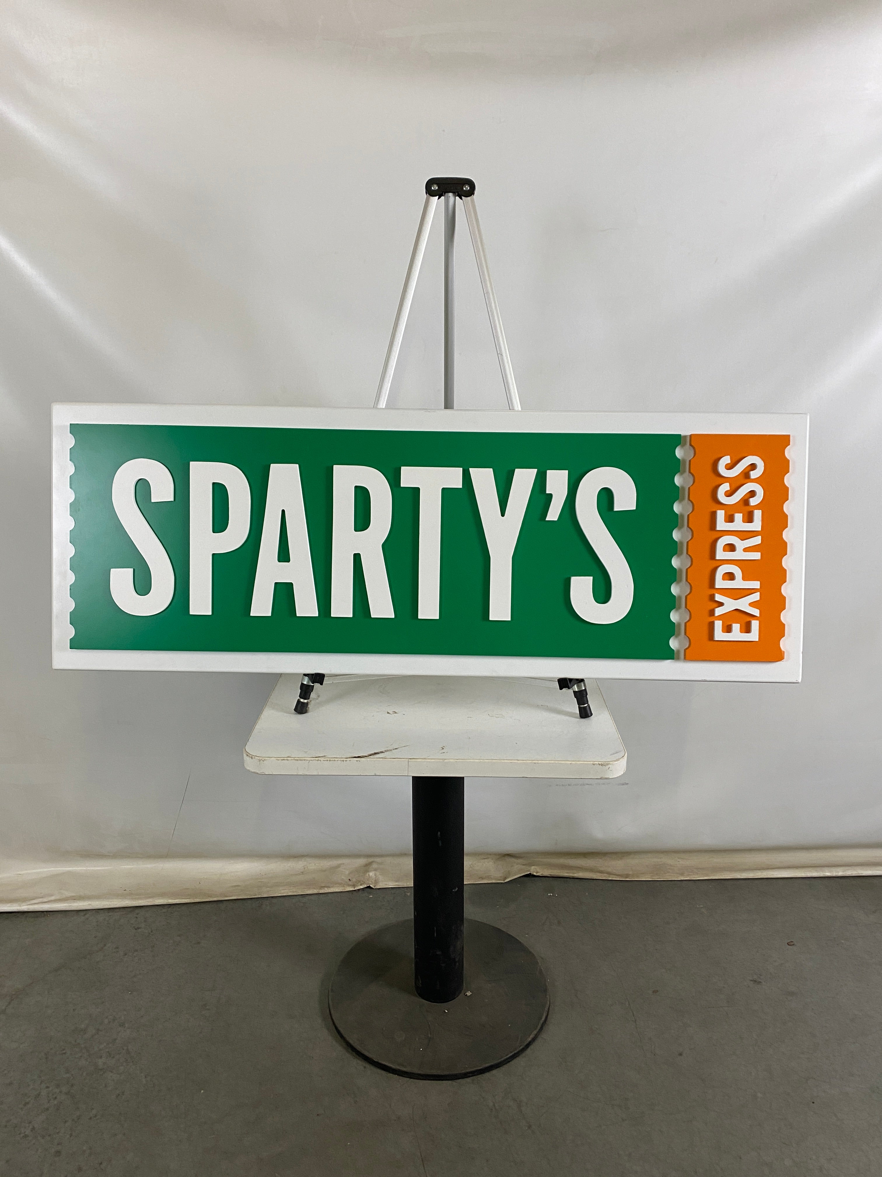 MSU Sparty's Express Sign