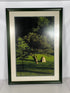 MSU Tree and Rock Picture in Wood Frame