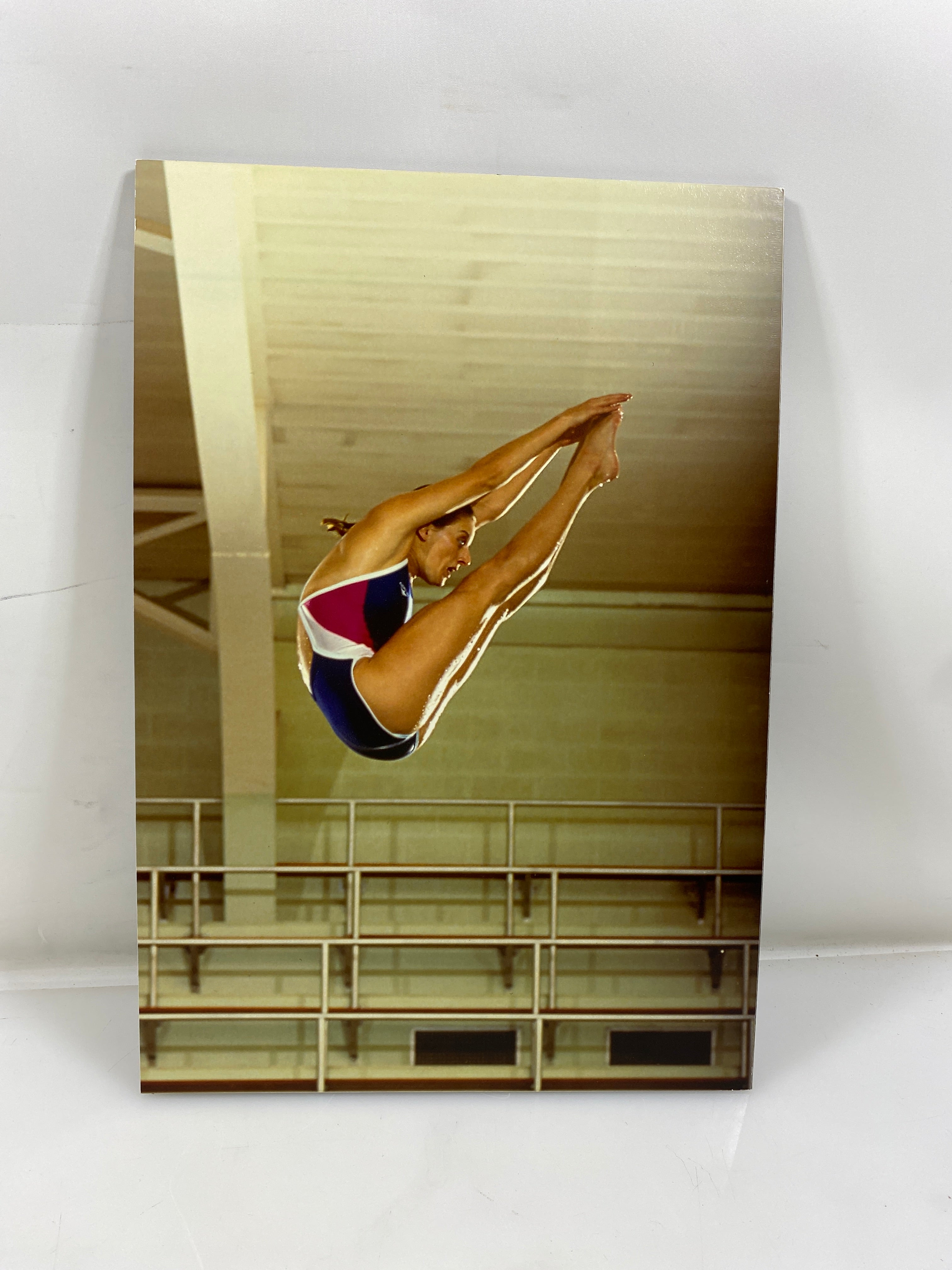 MSU Women's Diving Photo on Board Foam