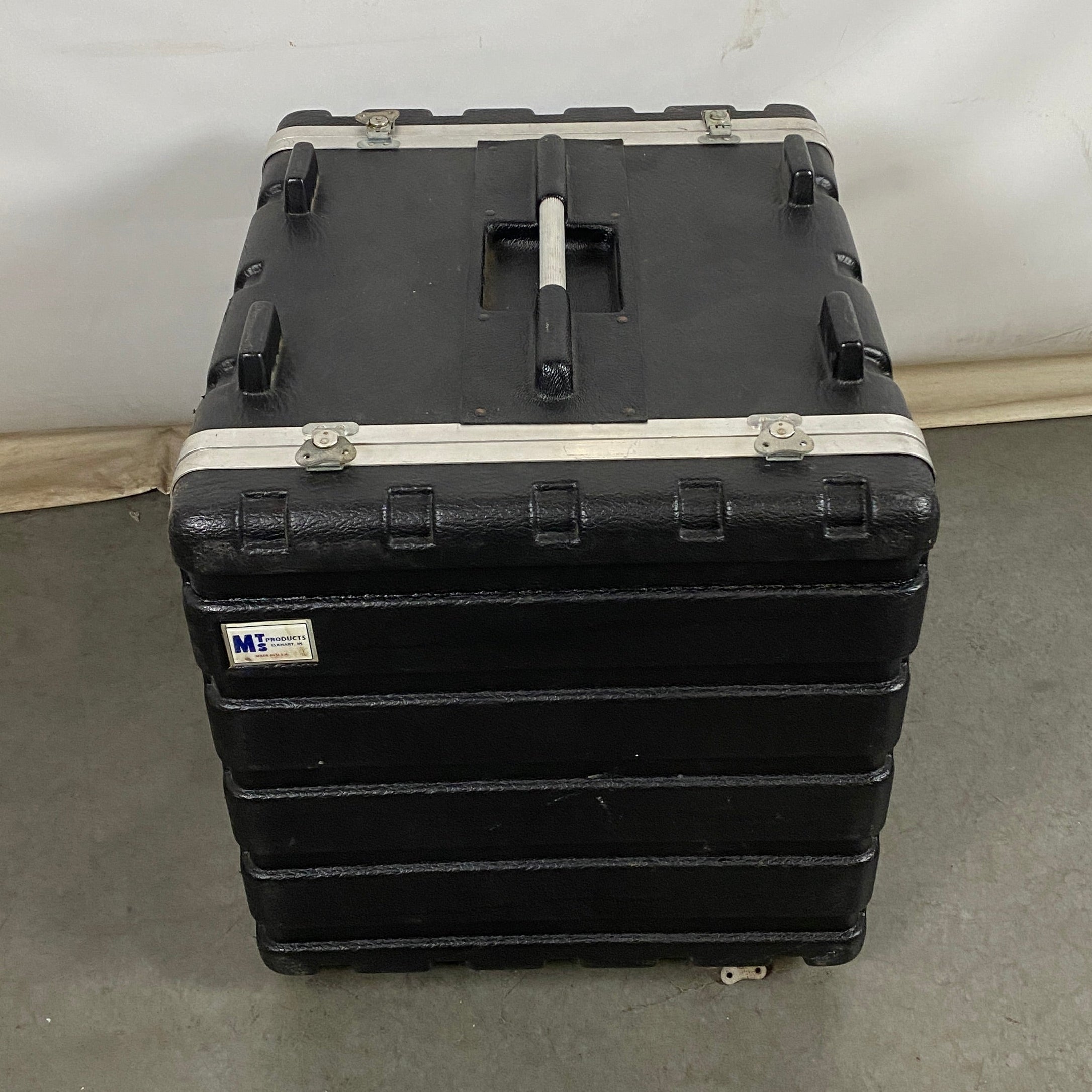 MTS Products Black Plastic Storage Box/ w/ Metal Hardware
