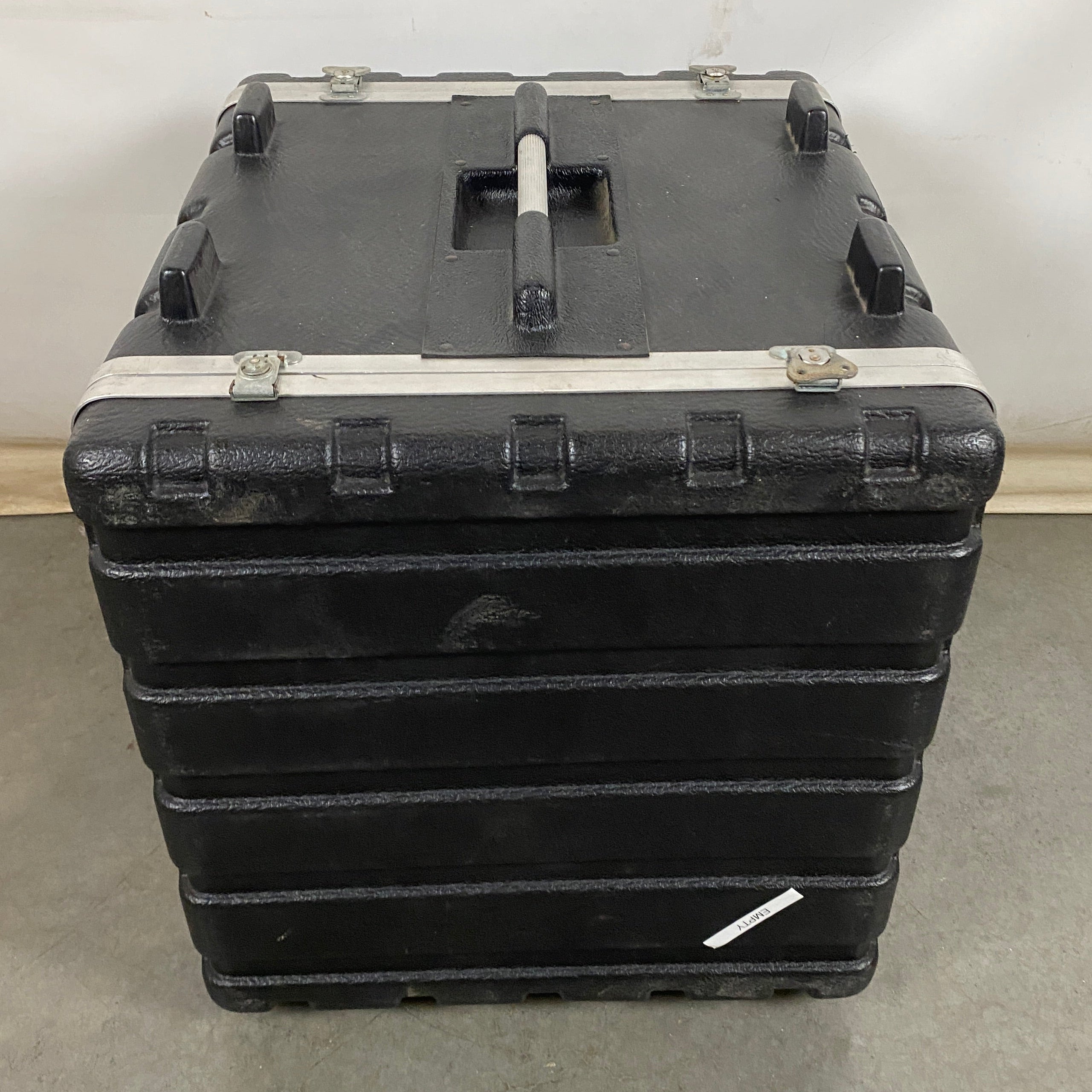 MTS Products Black Plastic Storage Box/ w/ Metal Hardware