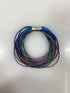 Multicolor Spring Clasp Bracelet Set