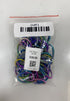 Multicolored Connected Spring Wire Set Clasp Necklace