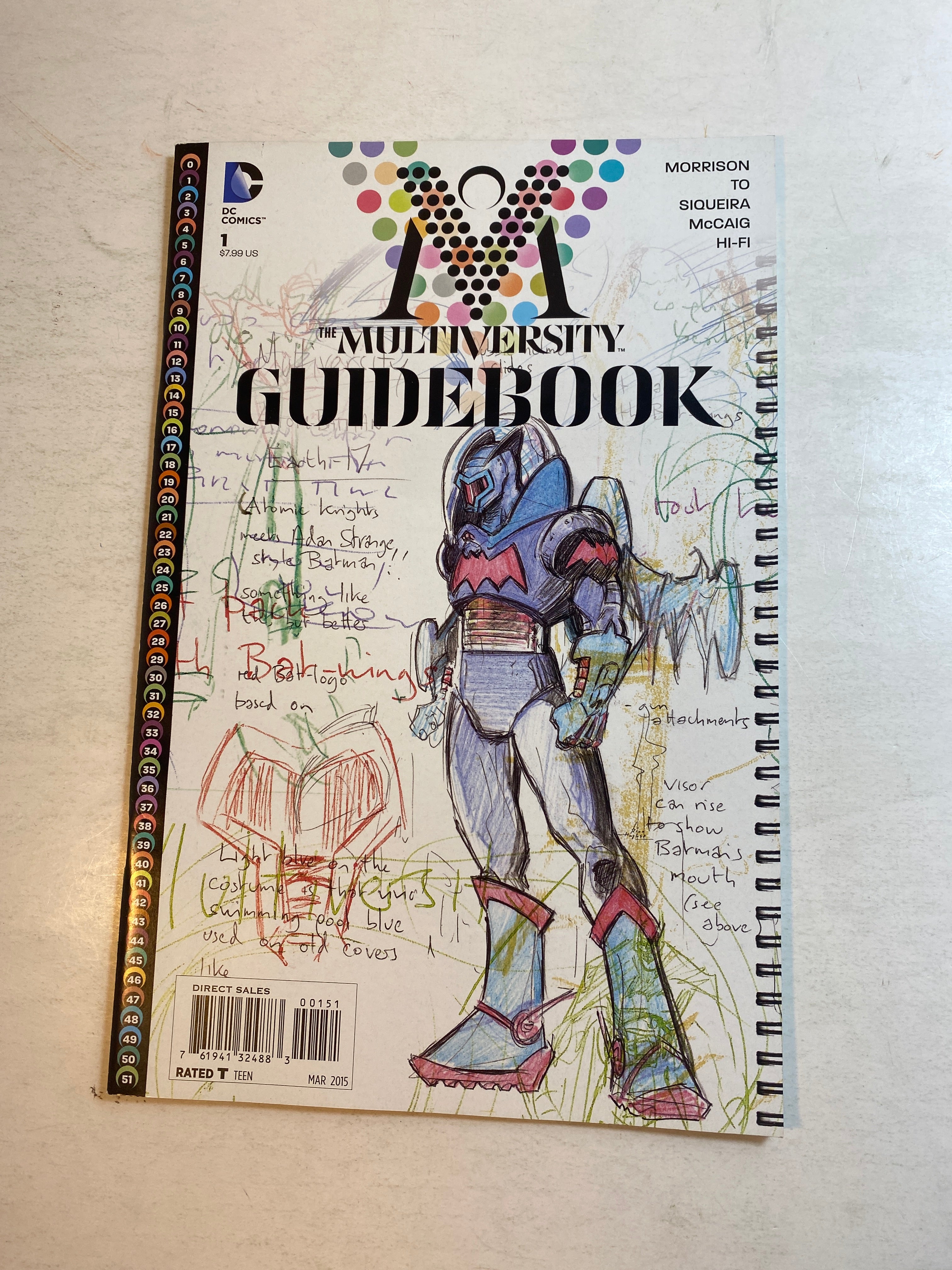 Multiversity Guidebook DC Comic 1 2015