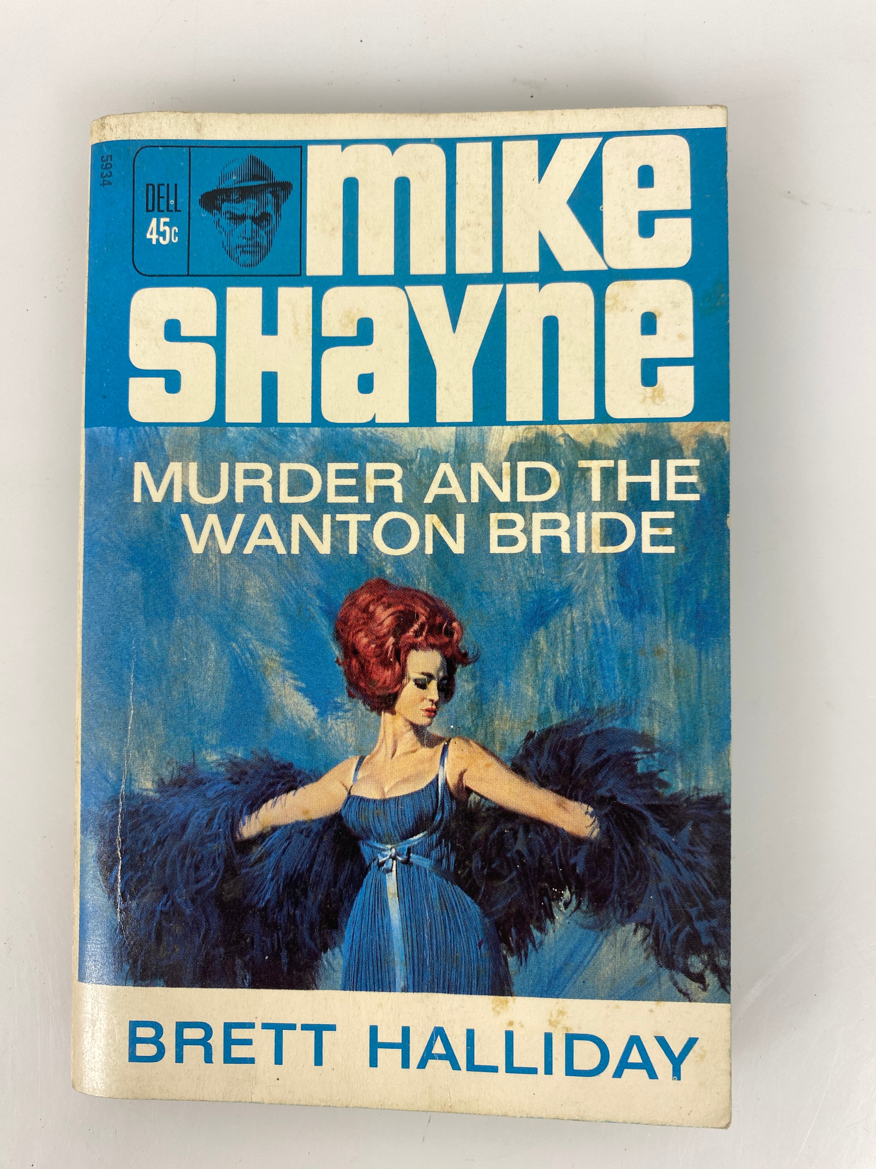Murder and the Wanton Bride Mike Shayne Vintage Paperback SC 1965