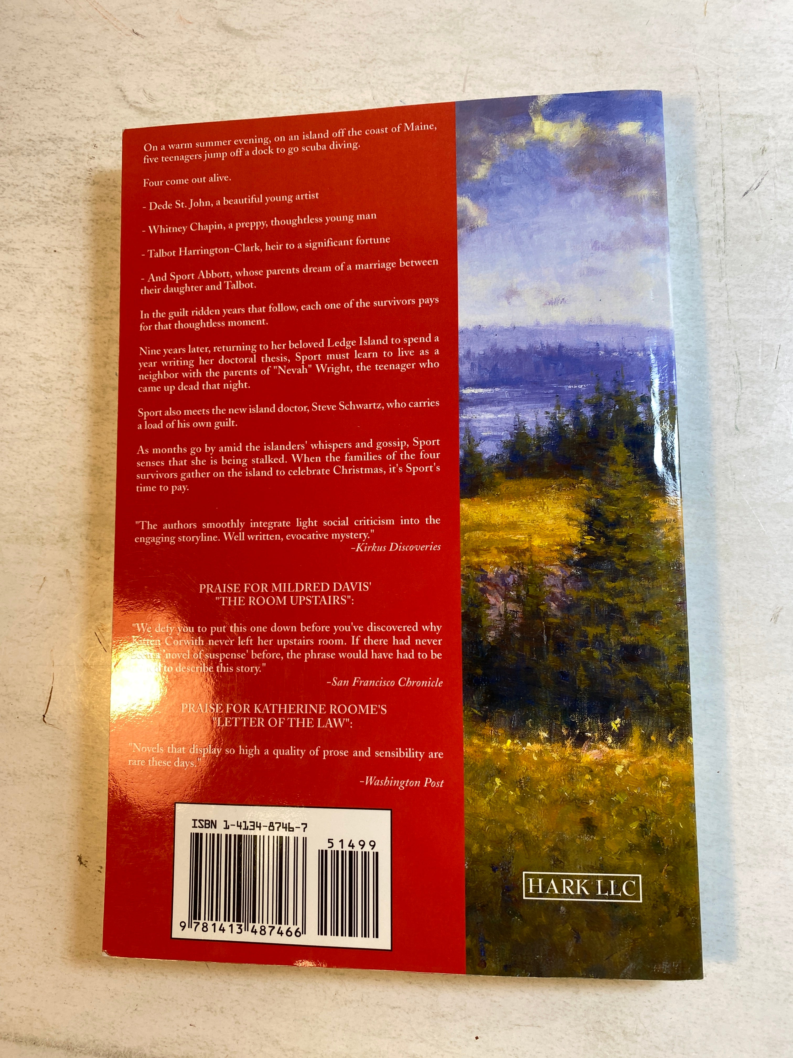 Murder in Maine Nevah Wright SC 2006 *Signed*