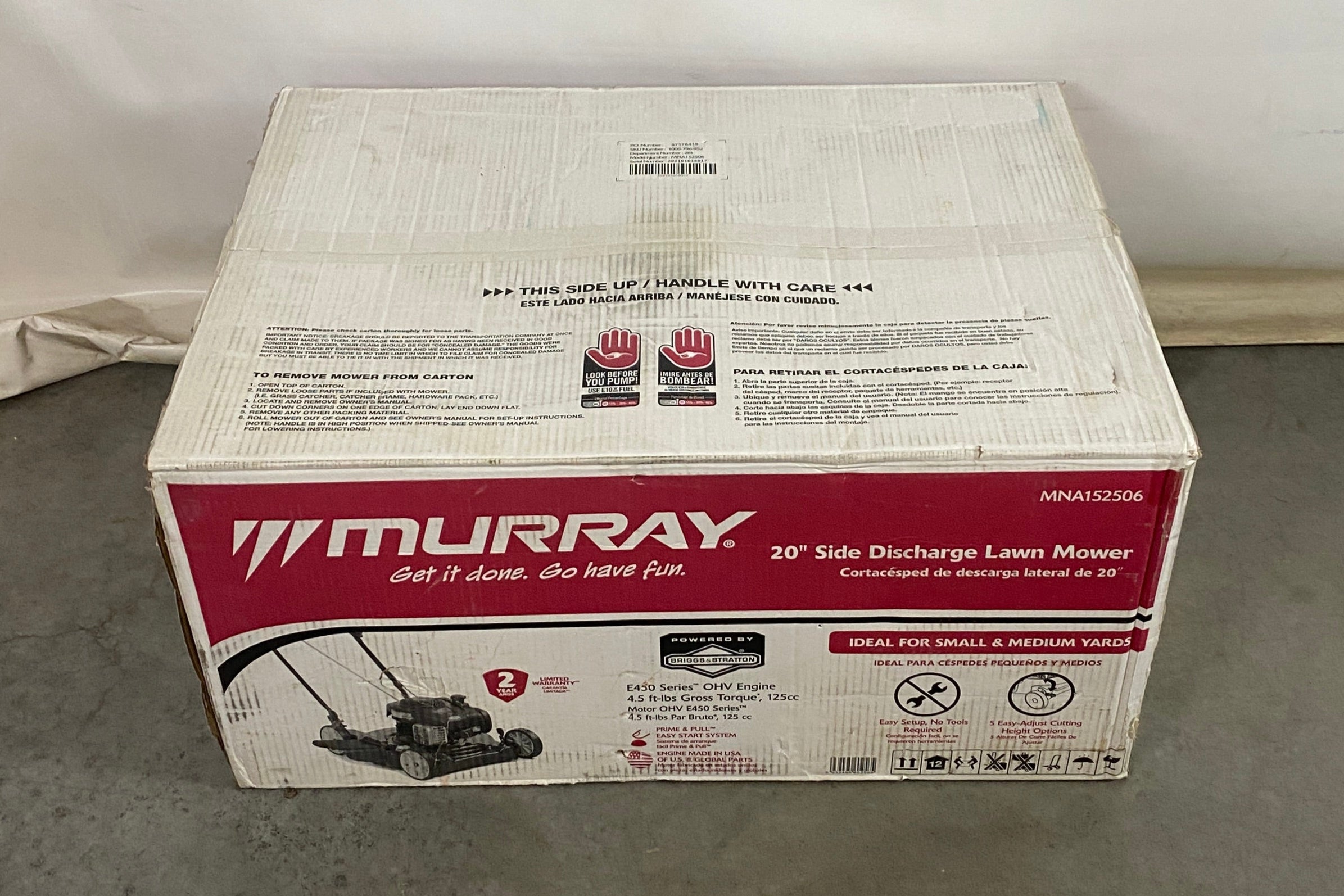 Murray #MNA152506 Push Lawn Mower *New*